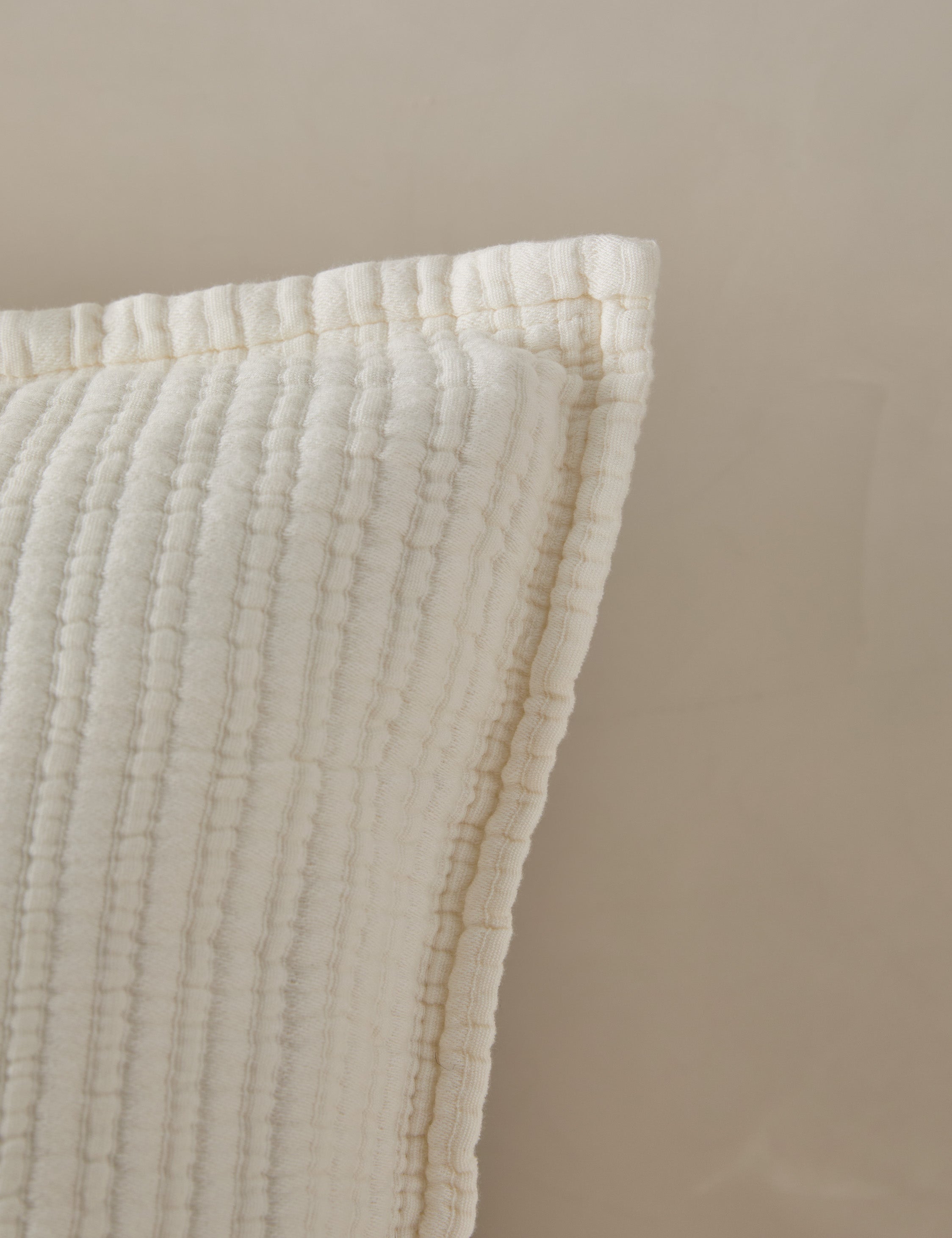 Lulu and Georgia - Chatham Cotton Matelasse Sham by Pom Pom at Home