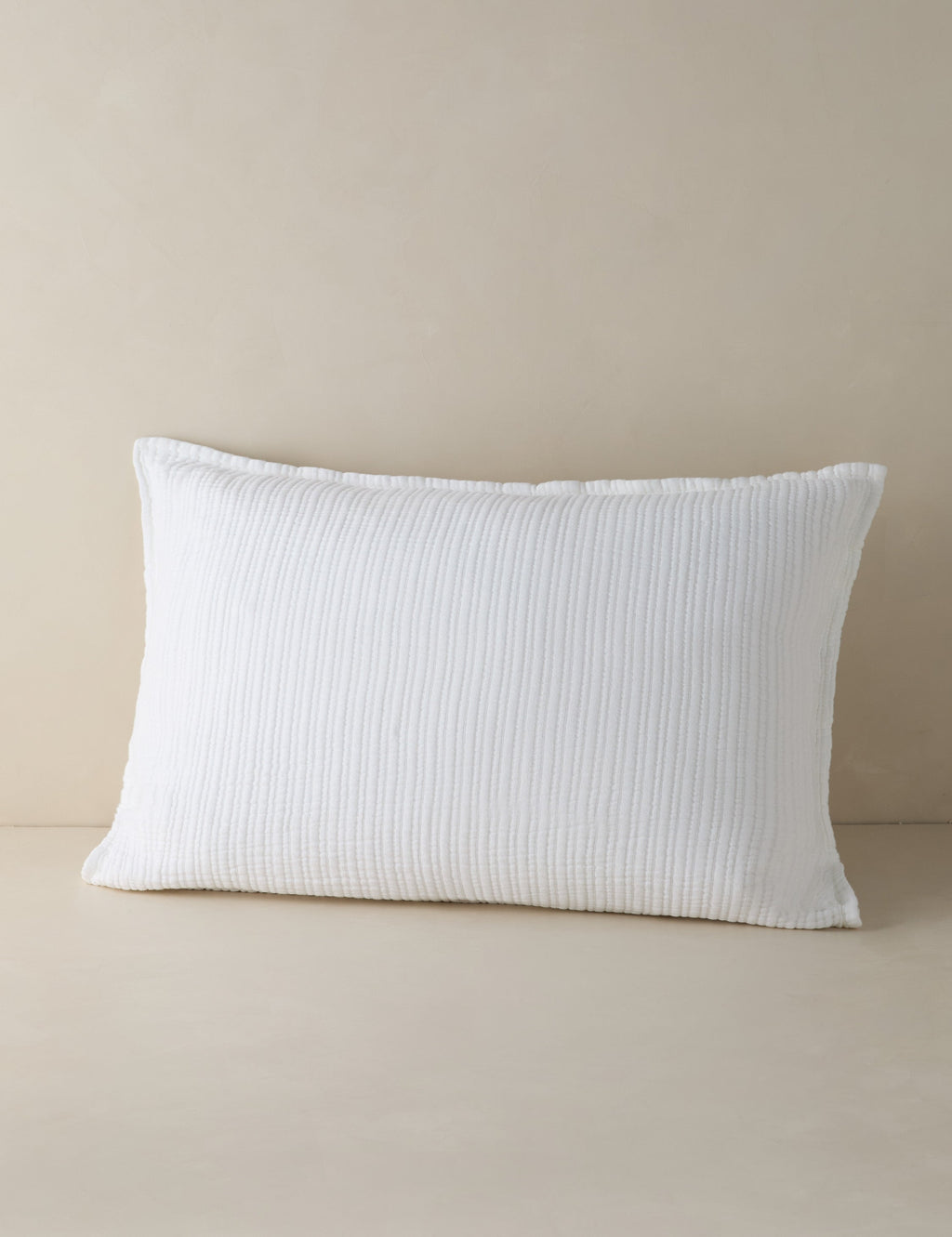 Lulu and Georgia - Chatham Cotton Matelasse Sham by Pom Pom at Home
