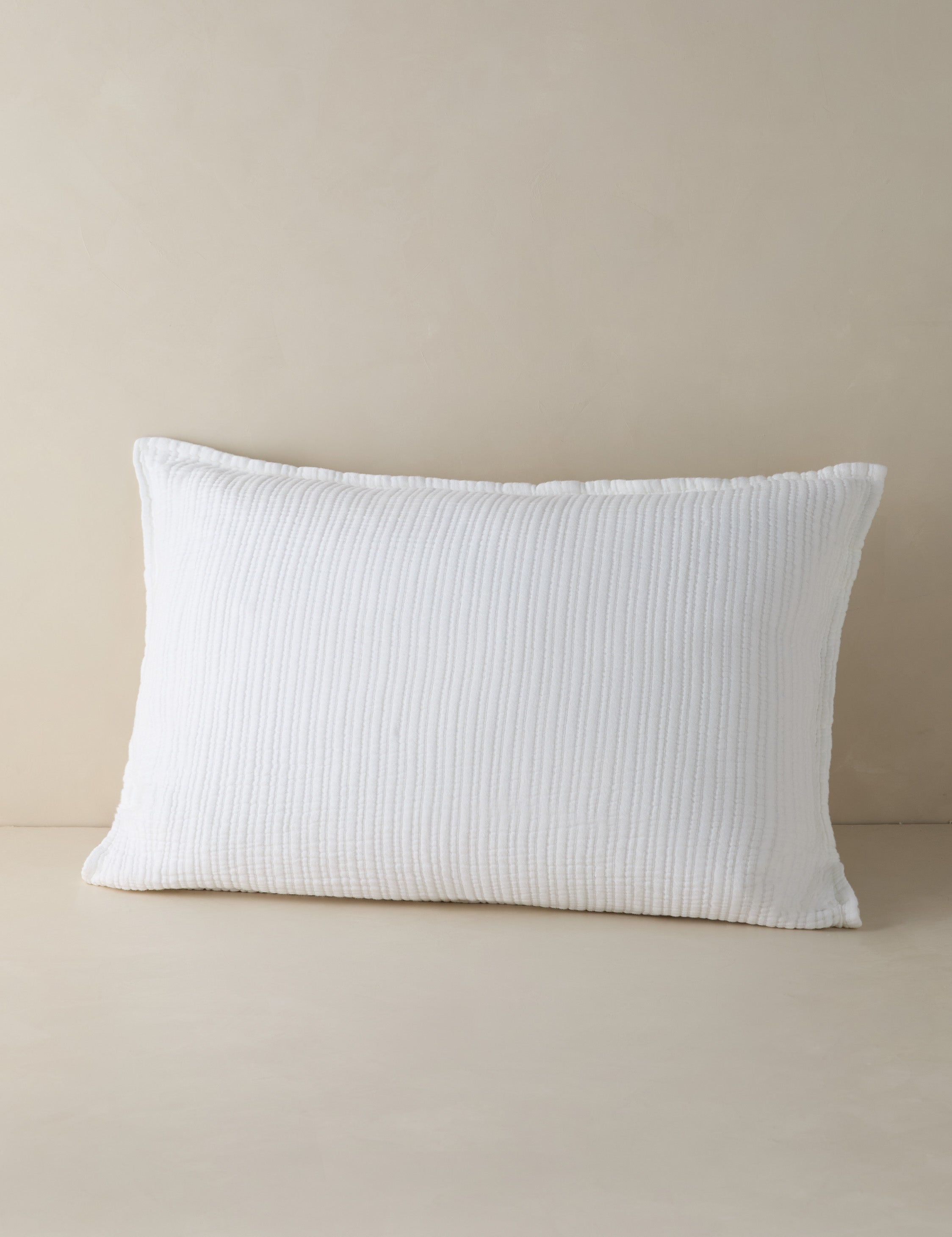 Lulu and Georgia - Chatham Cotton Matelasse Sham by Pom Pom at Home