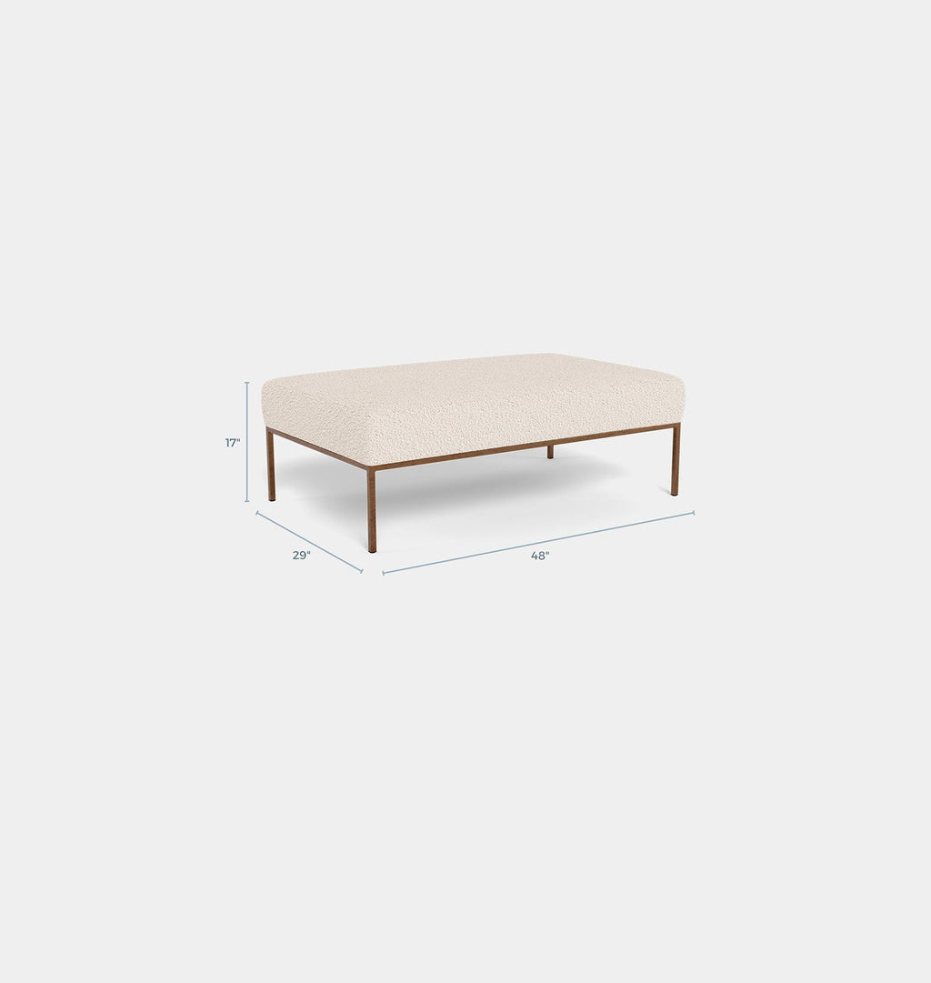 Amber Interiors - Chautauqua Ottoman