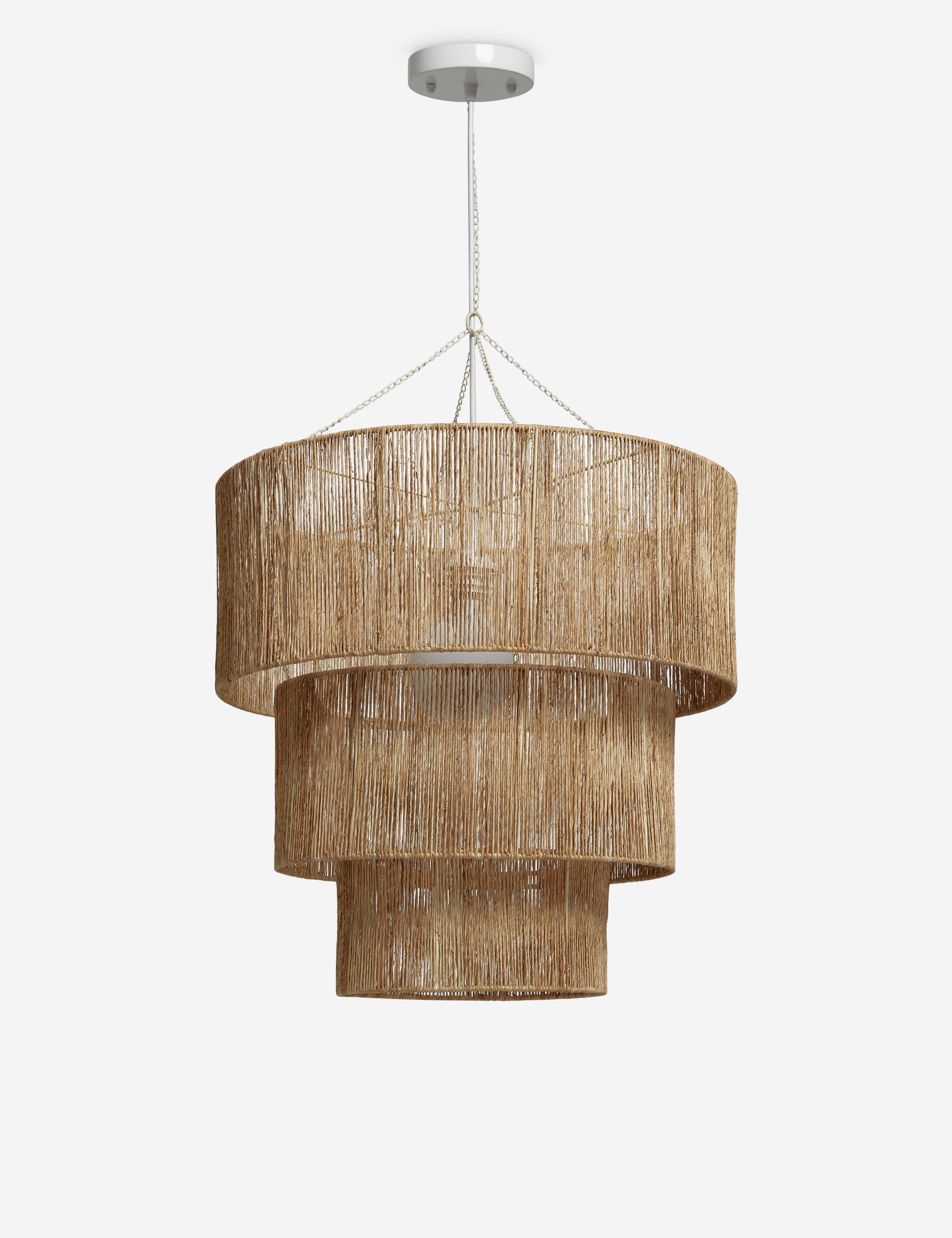 Lulu and Georgia - Chavette Chandelier, Natural