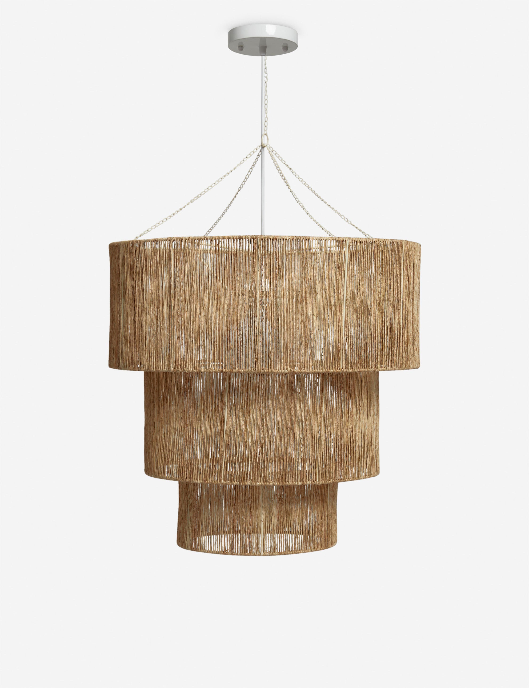 Lulu and Georgia - Chavette Chandelier, Natural