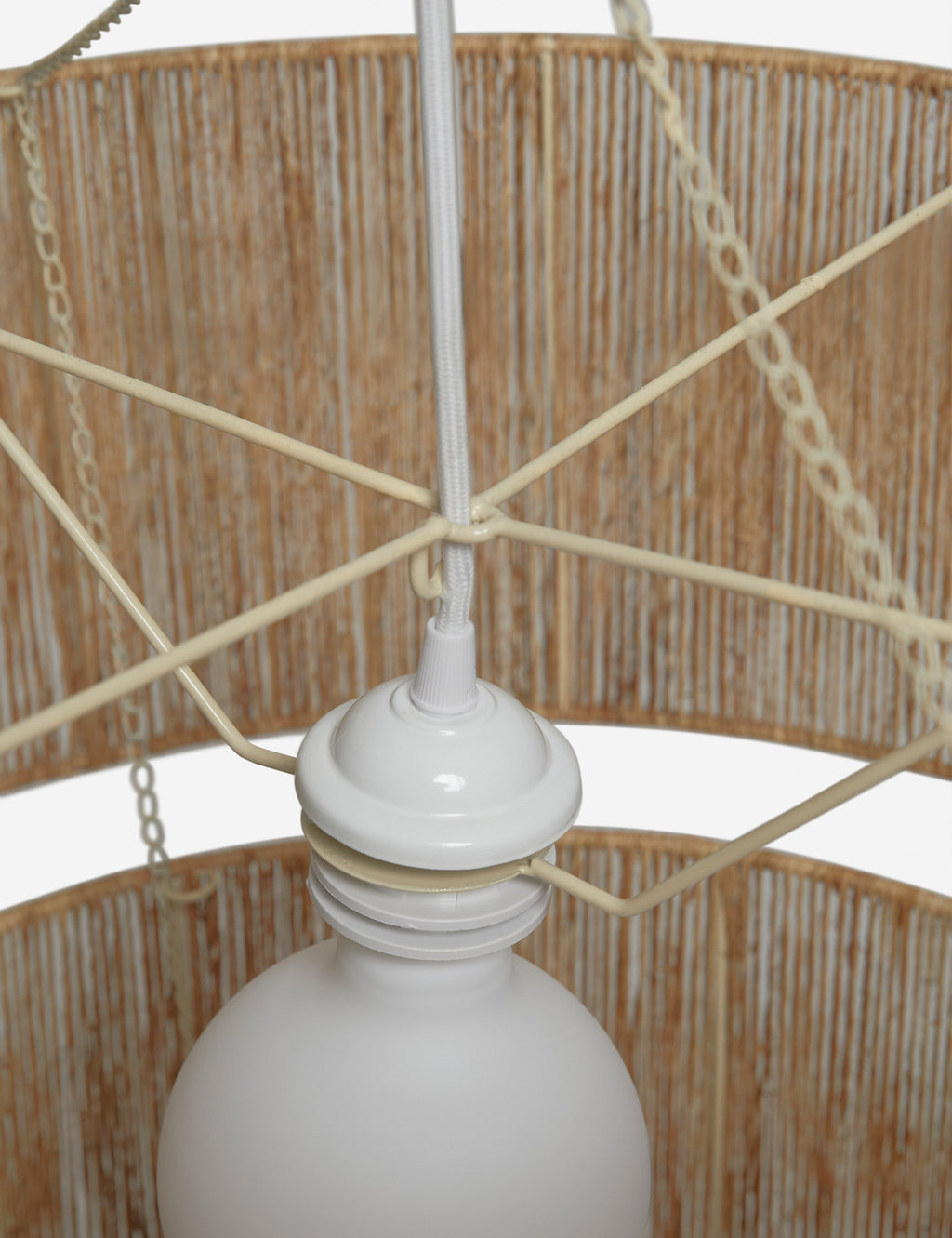 Lulu and Georgia - Chavette Chandelier, Natural