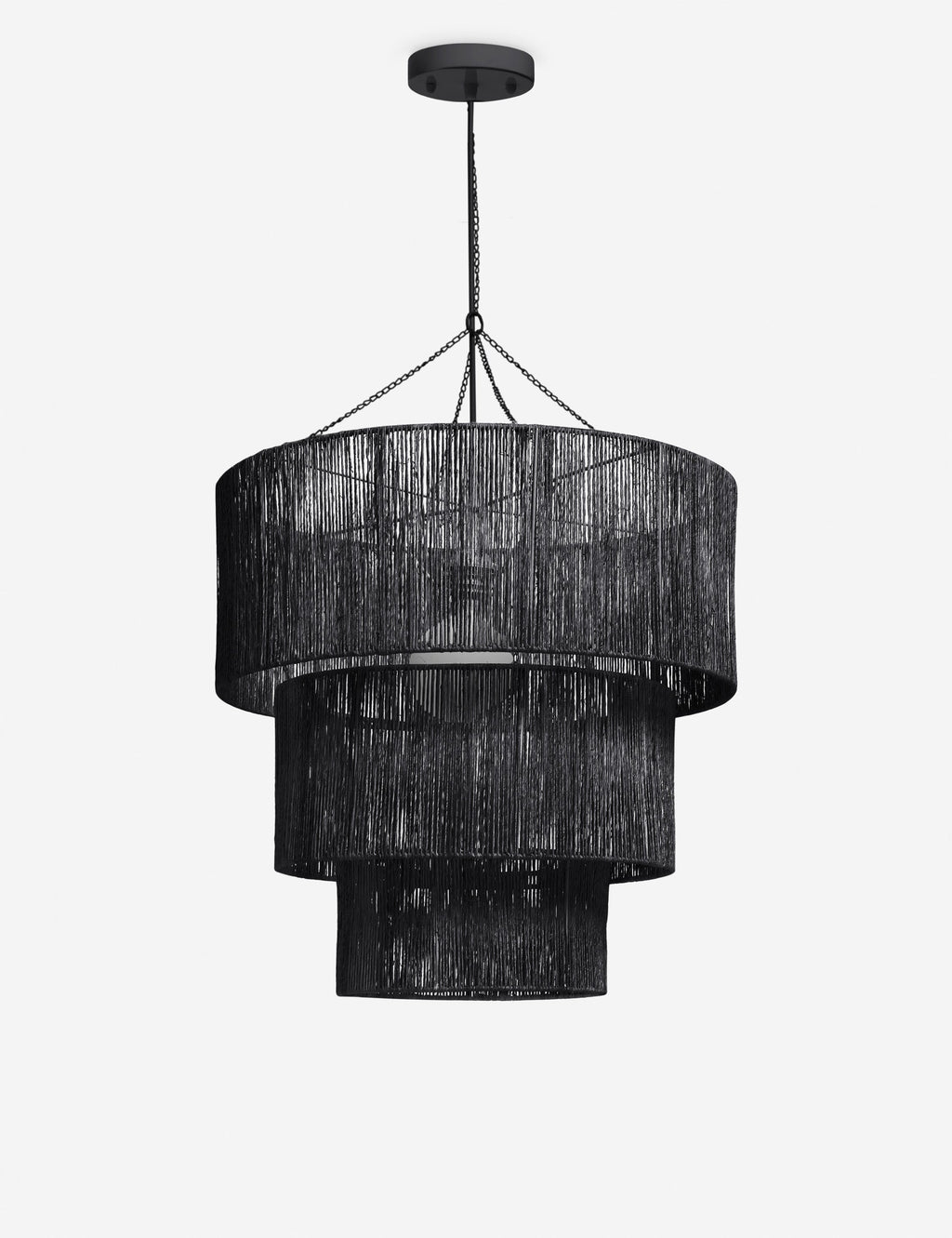 Lulu and Georgia - Chavette Chandelier, Black