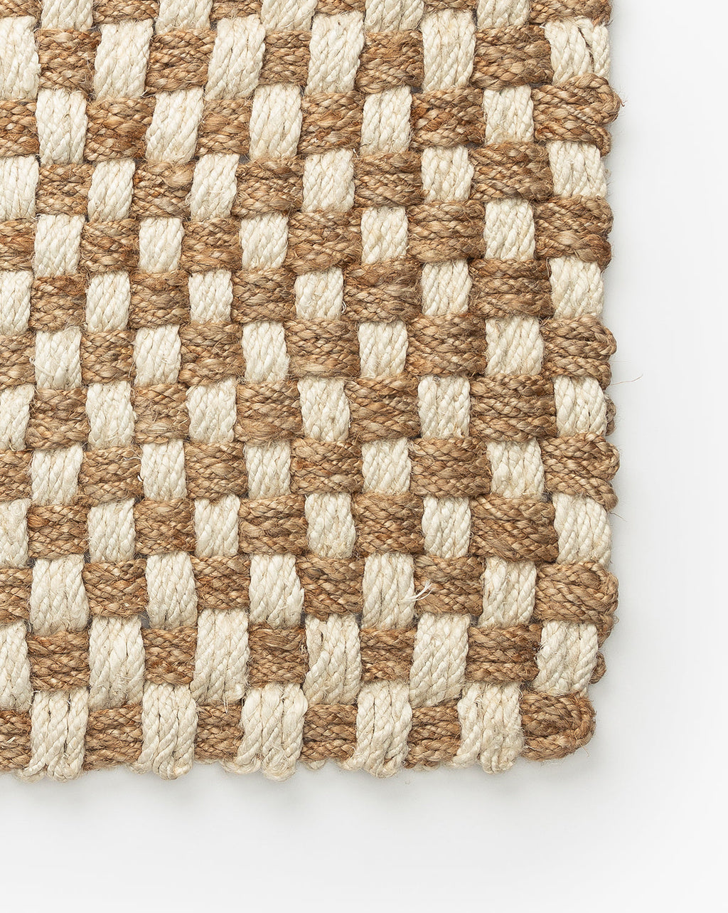 McGee & Co - Checker Jute Doormat
