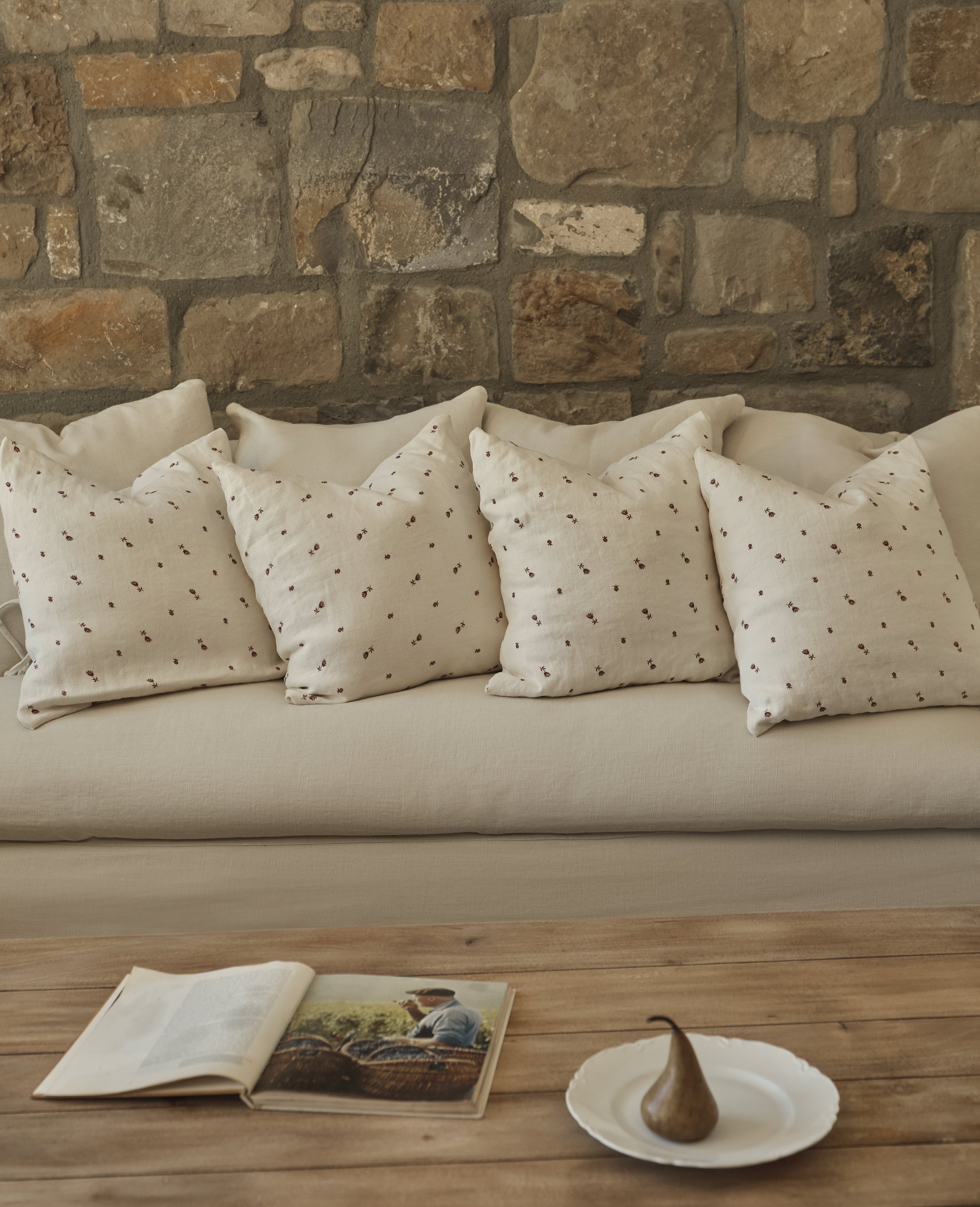 Olive Ateliers - Chérie Throw Pillow - Ivory