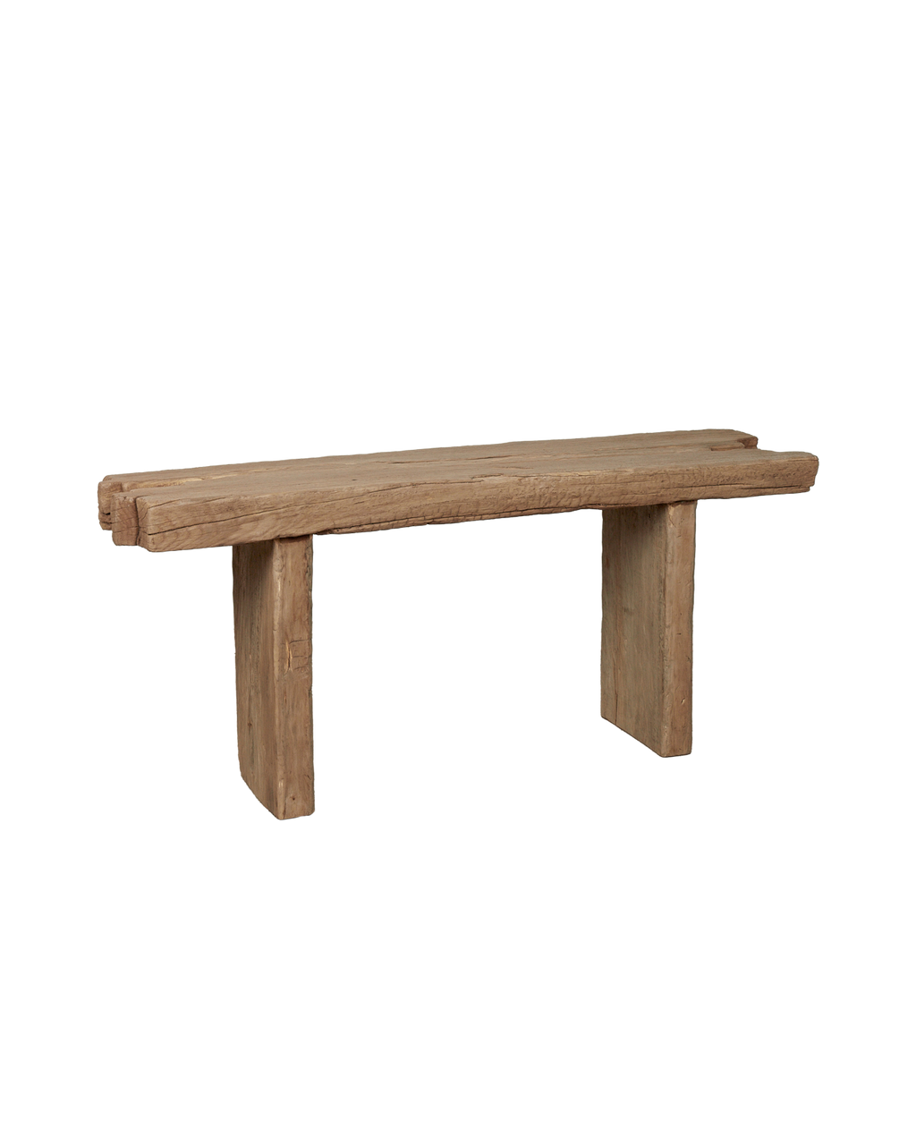 Olive Ateliers - Chunky Elm Bench - Antique Finish