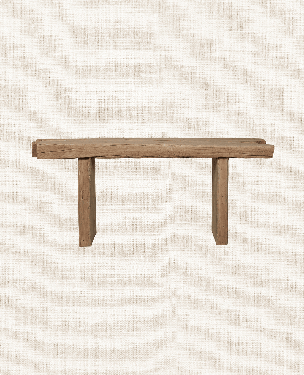 Olive Ateliers - Chunky Elm Bench - Antique Finish