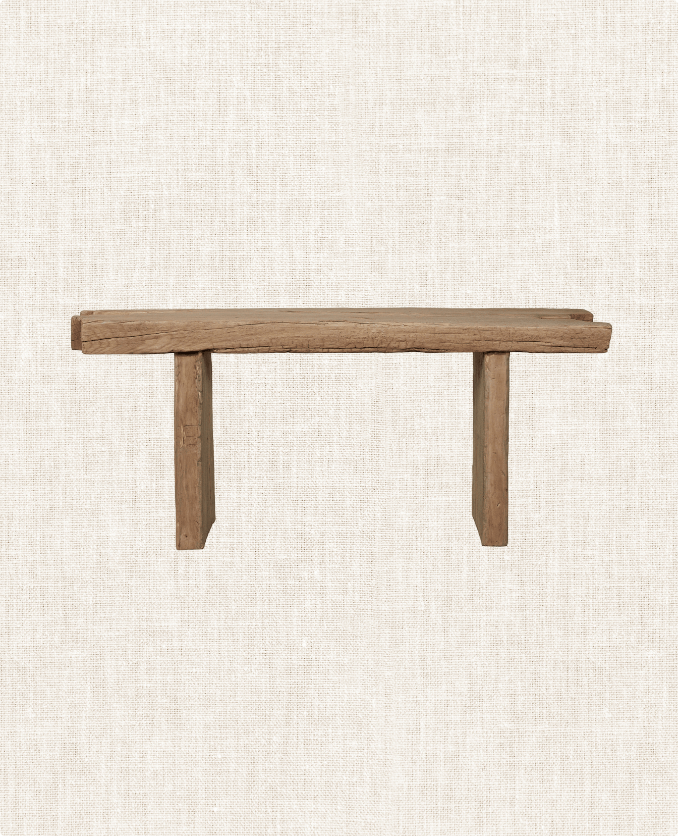 Olive Ateliers - Chunky Elm Bench - Antique Finish