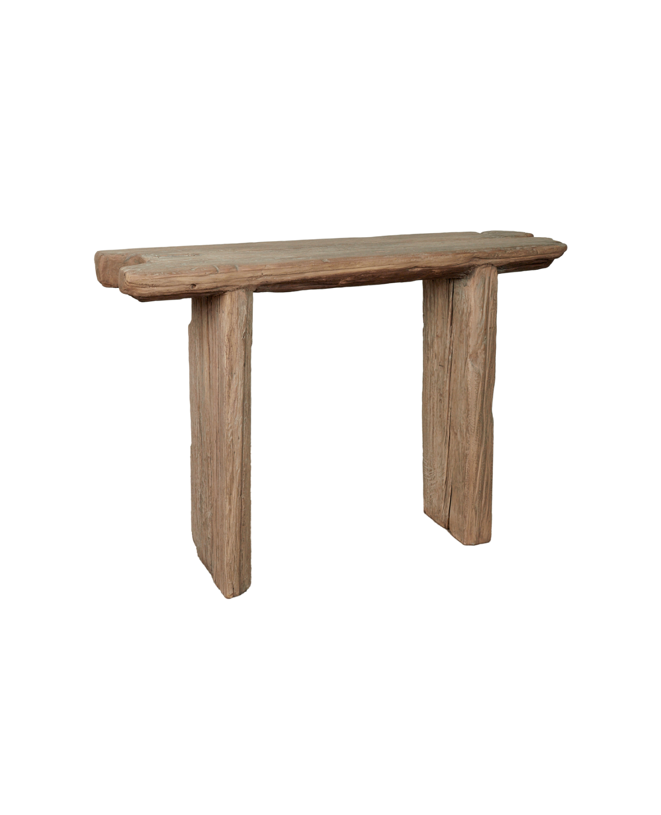 Olive Ateliers - Chunky Elm Console - Antique Finish