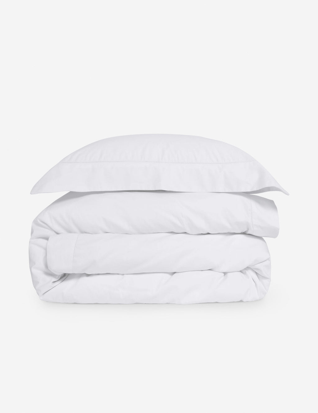 Lulu and Georgia - Classico Hemstitch Cotton Sateen Duvet Set by Pom Pom at Home