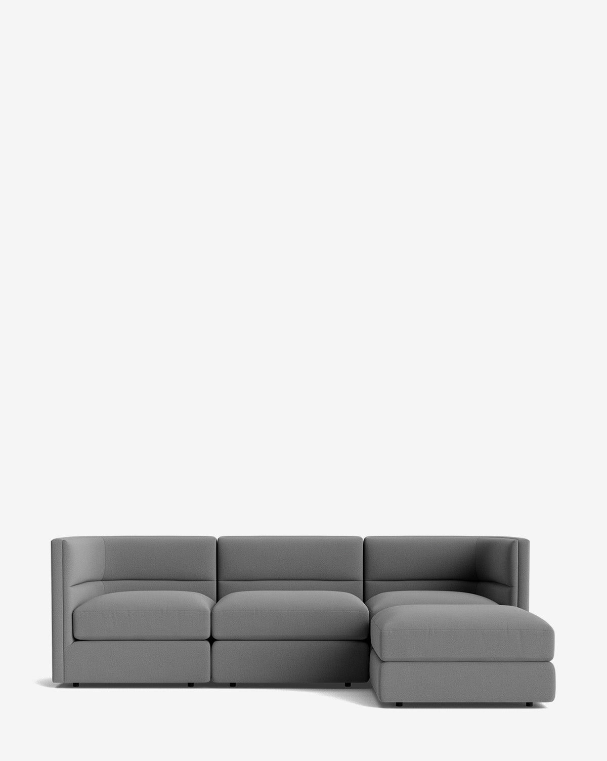 McGee & Co - Claremont Modular Sofa with Ottoman 99"