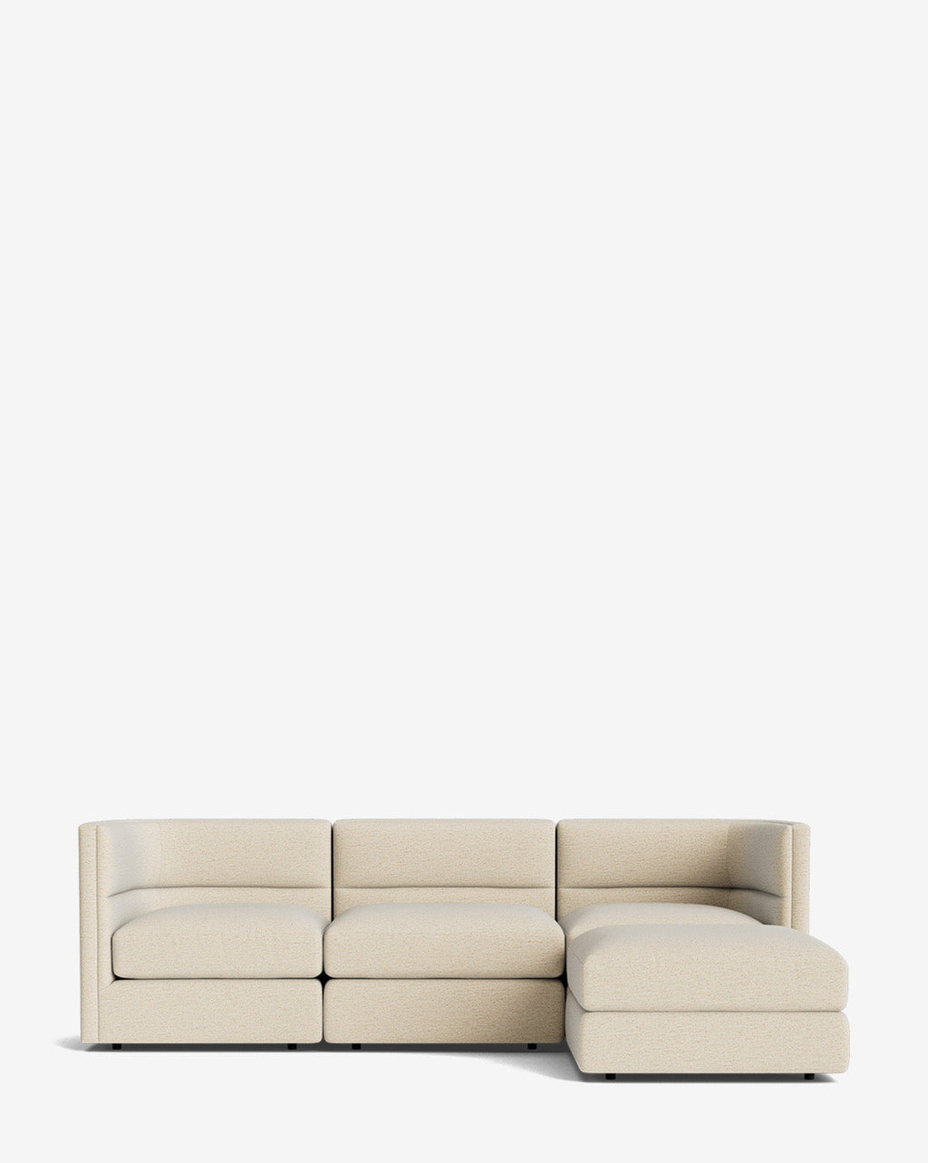McGee & Co - Claremont Modular Sofa with Ottoman 99"