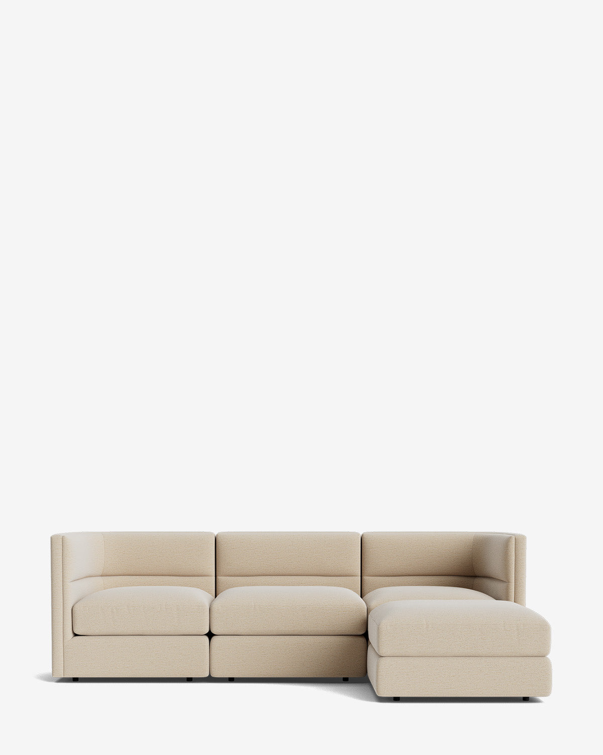 McGee & Co - Claremont Modular Sofa with Ottoman 99"