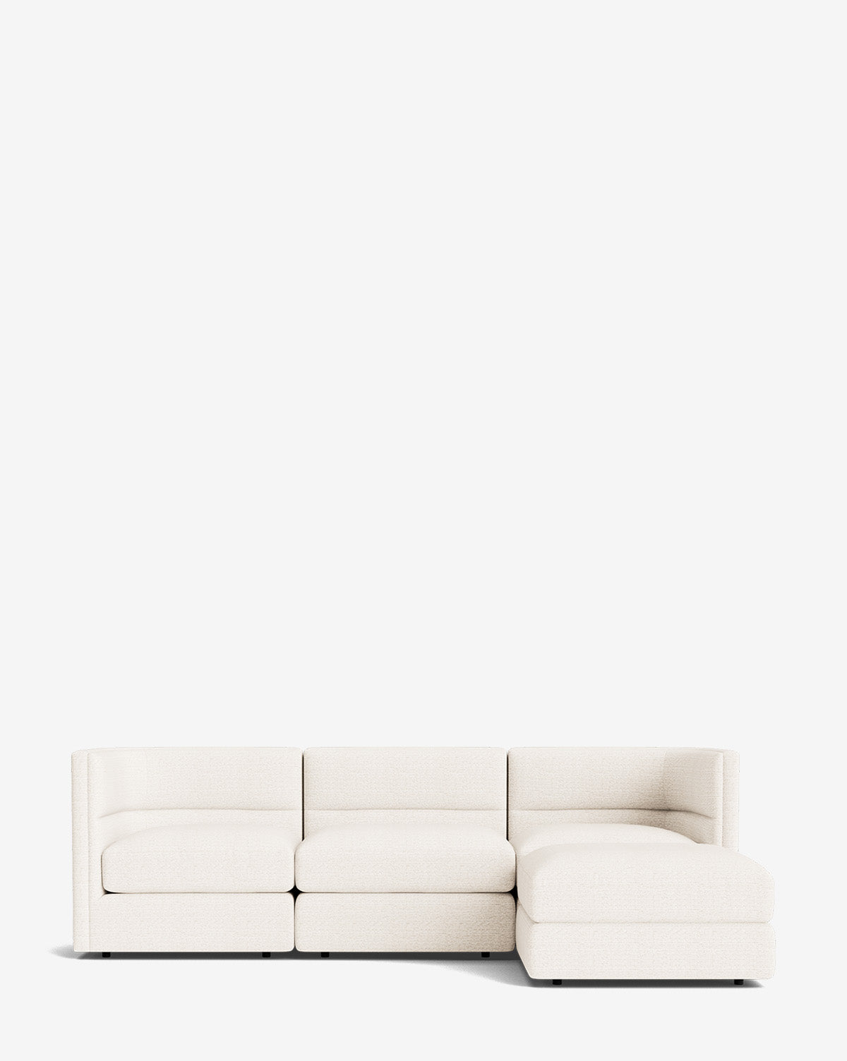 McGee & Co - Claremont Modular Sofa with Ottoman 99"