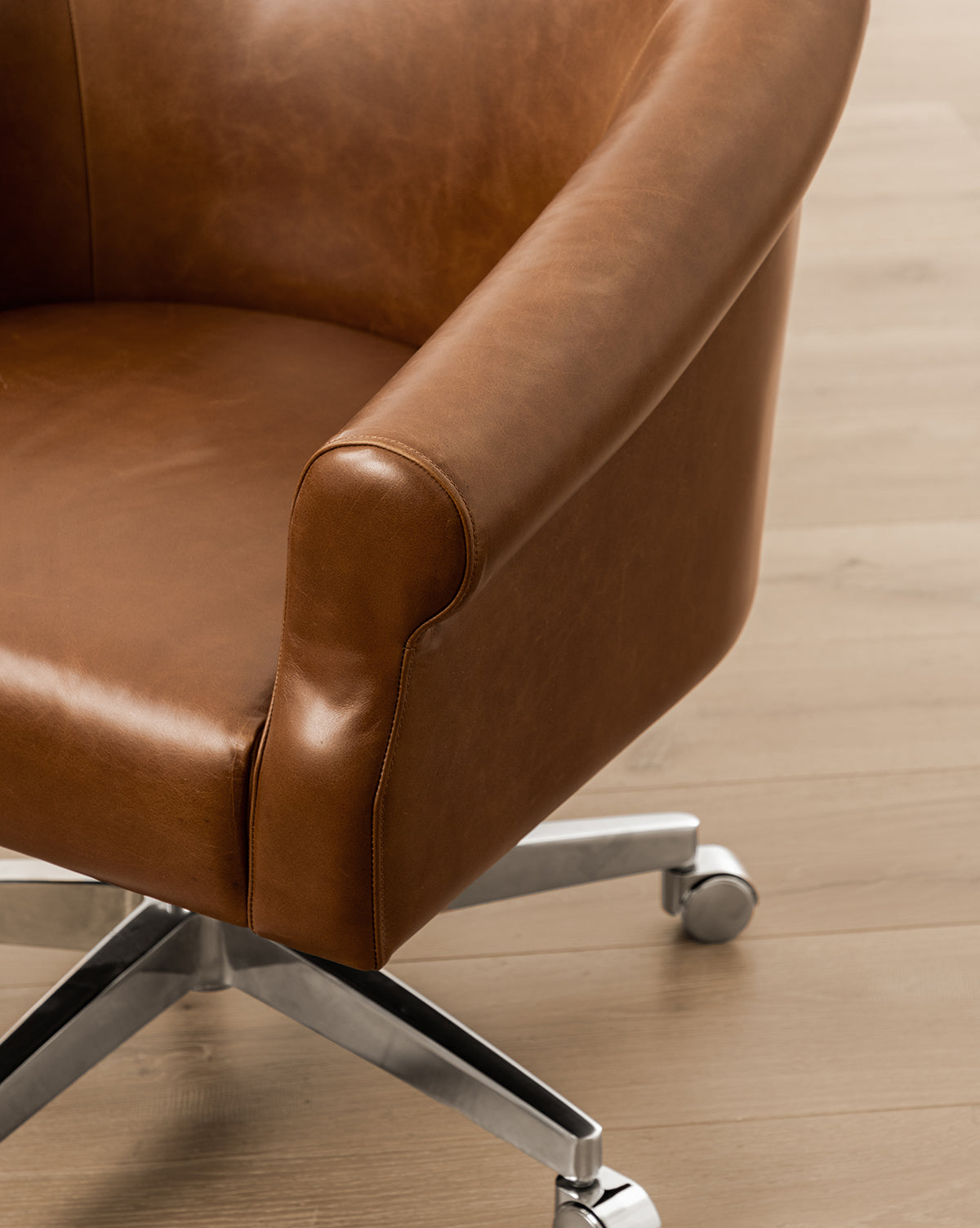 McGee & Co - Clemence Leather Desk Chair