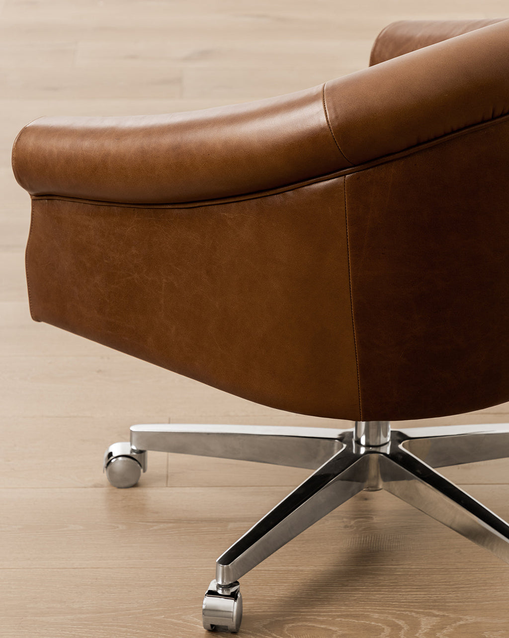 McGee & Co - Clemence Leather Desk Chair