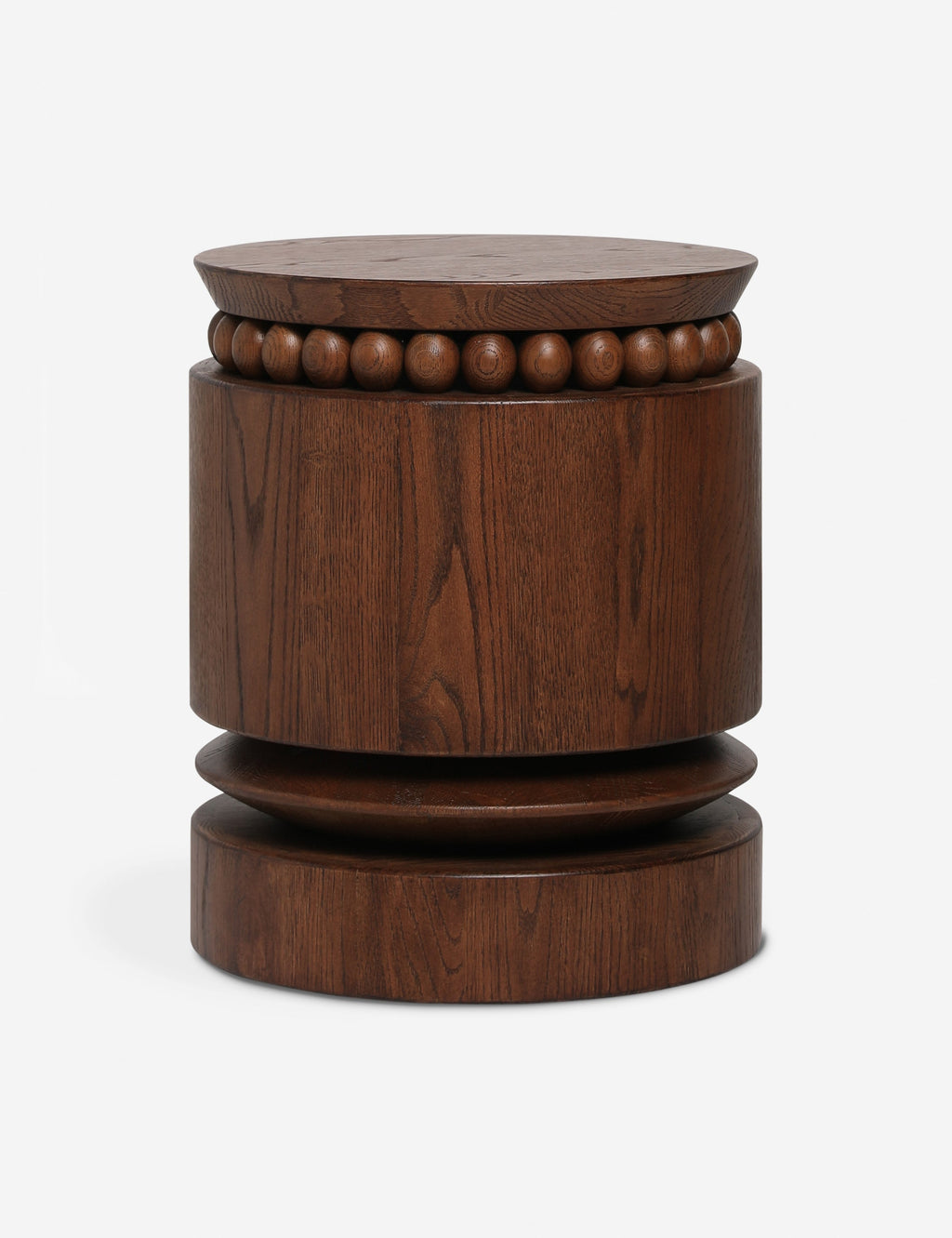 Lulu and Georgia - Open Box: Coco Round Side Table, Espresso by Carly Cushnie