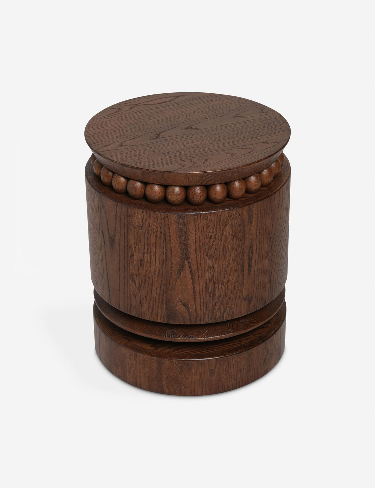 Lulu and Georgia - Open Box: Coco Round Side Table, Espresso by Carly Cushnie