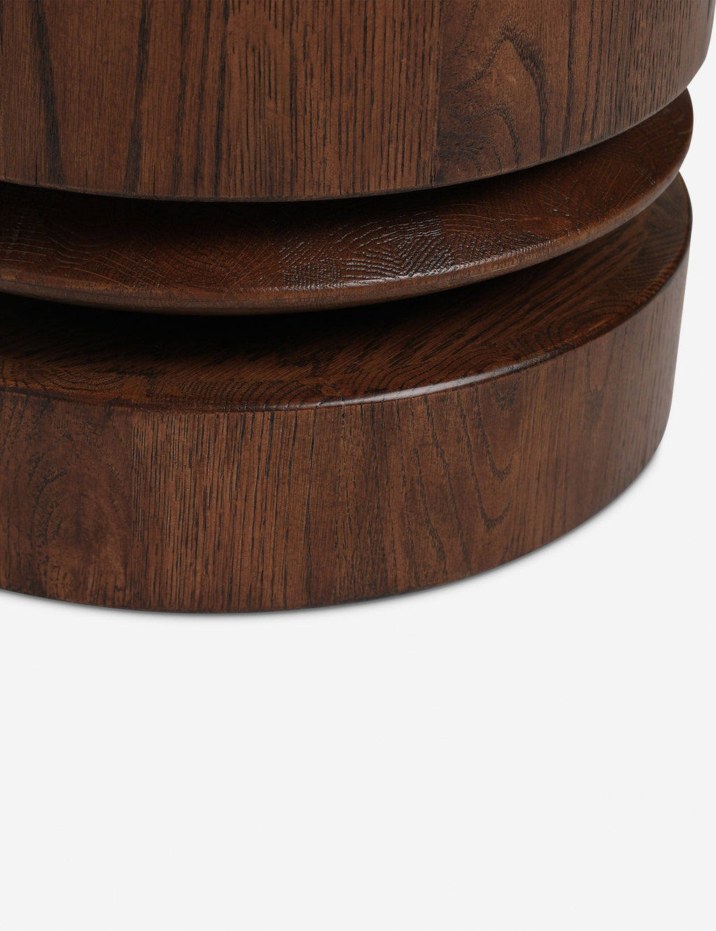Lulu and Georgia - Open Box: Coco Round Side Table, Espresso by Carly Cushnie