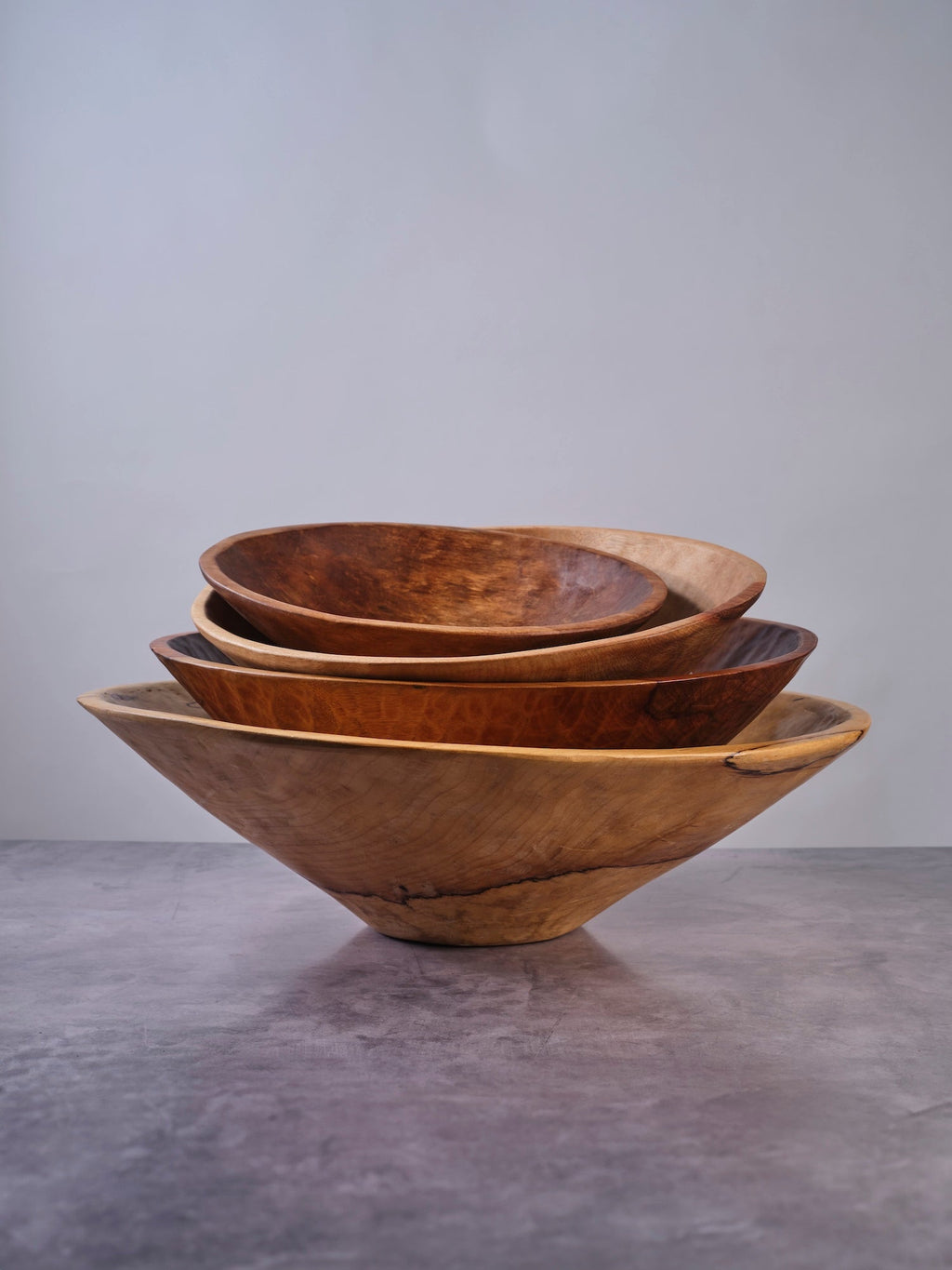 Terra Klay - Large 17 inch Classic Round Wood Bowl