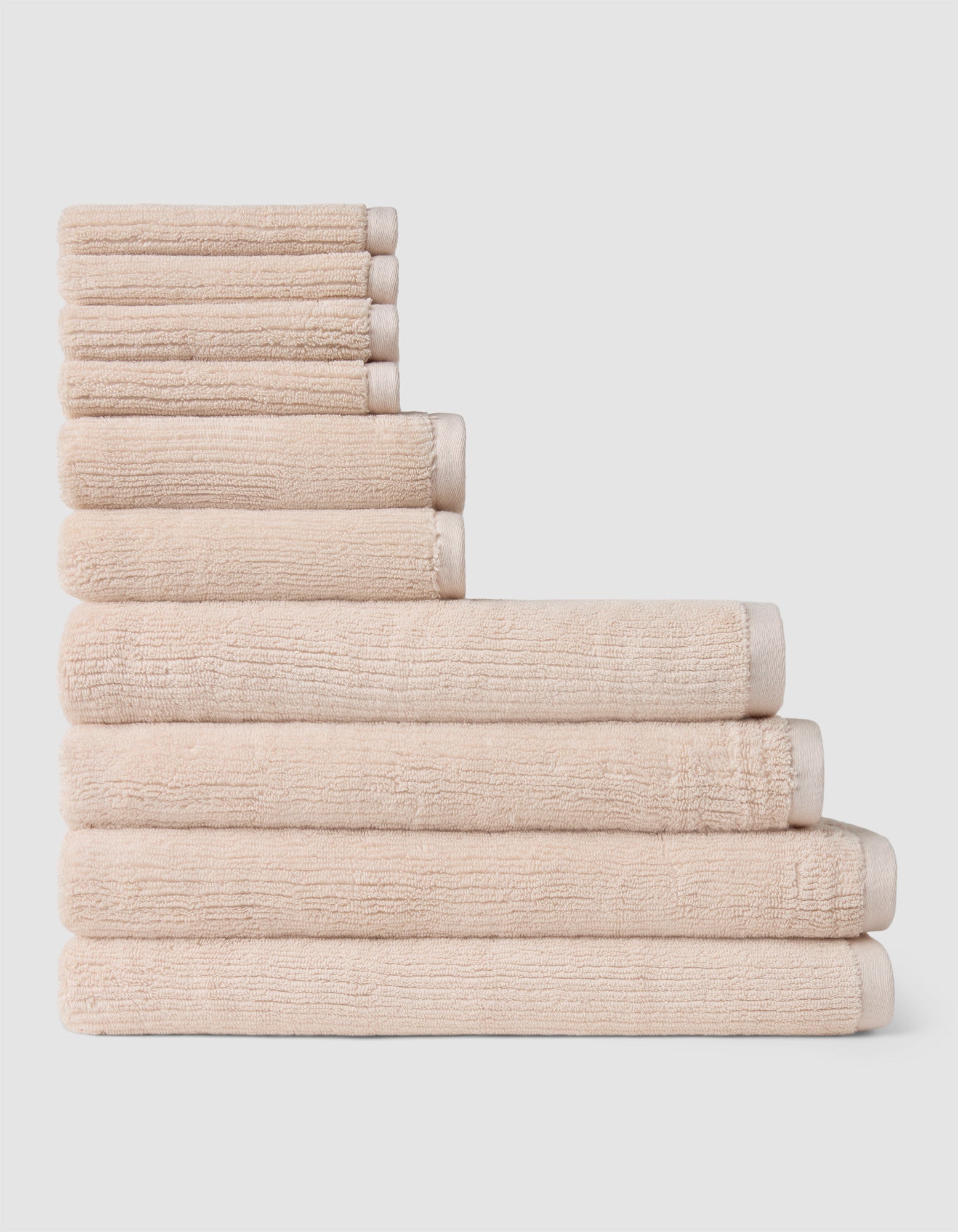 Cozy Earth - Complete Ribbed Terry Bath Bundle