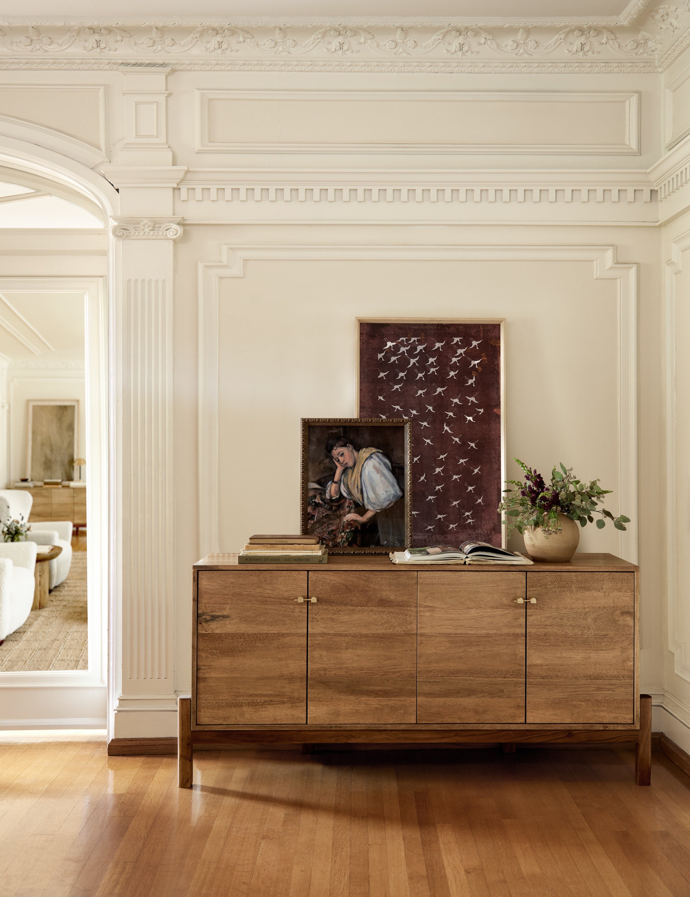 Lulu and Georgia - Young Italian Woman at a Table Wall Art by Paul Cezanne