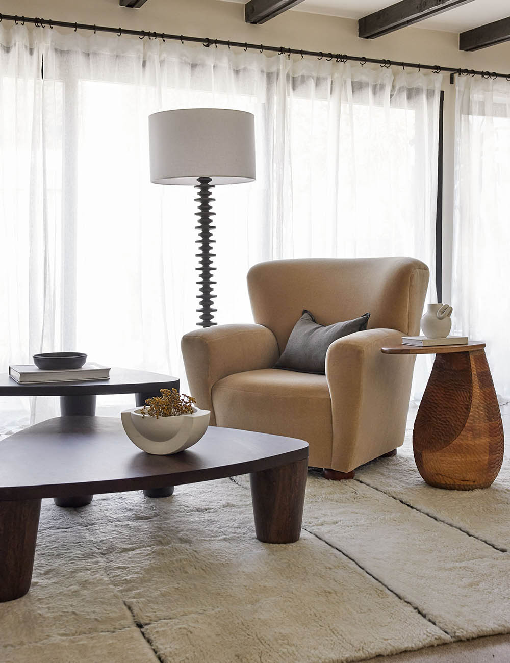 Lulu and Georgia - Fishbone Floor Lamp by Regina Andrew
