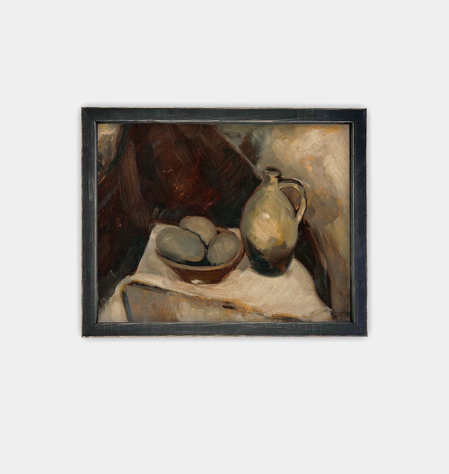 Amber Interiors - Country Still Life Framed Print