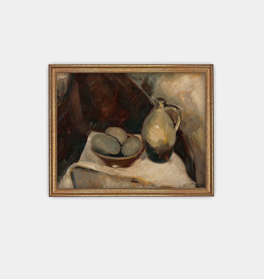 Amber Interiors - Country Still Life Framed Print