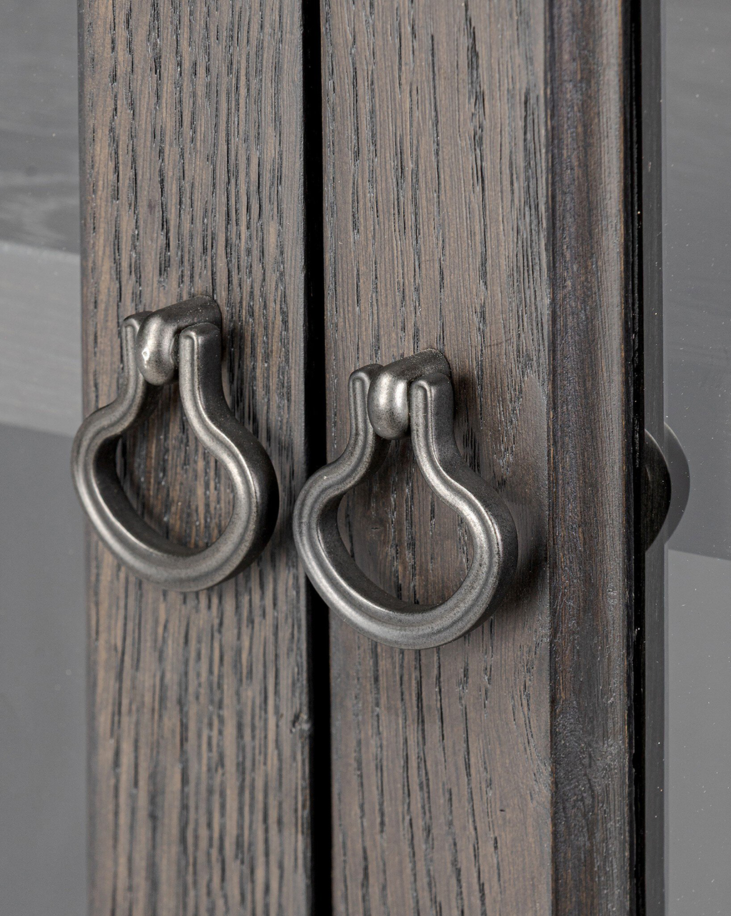 McGee & Co - Crestwell Worn Black Oak Cabinet
