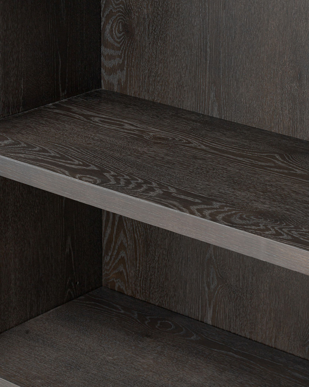 McGee & Co - Crestwell Worn Black Oak Cabinet