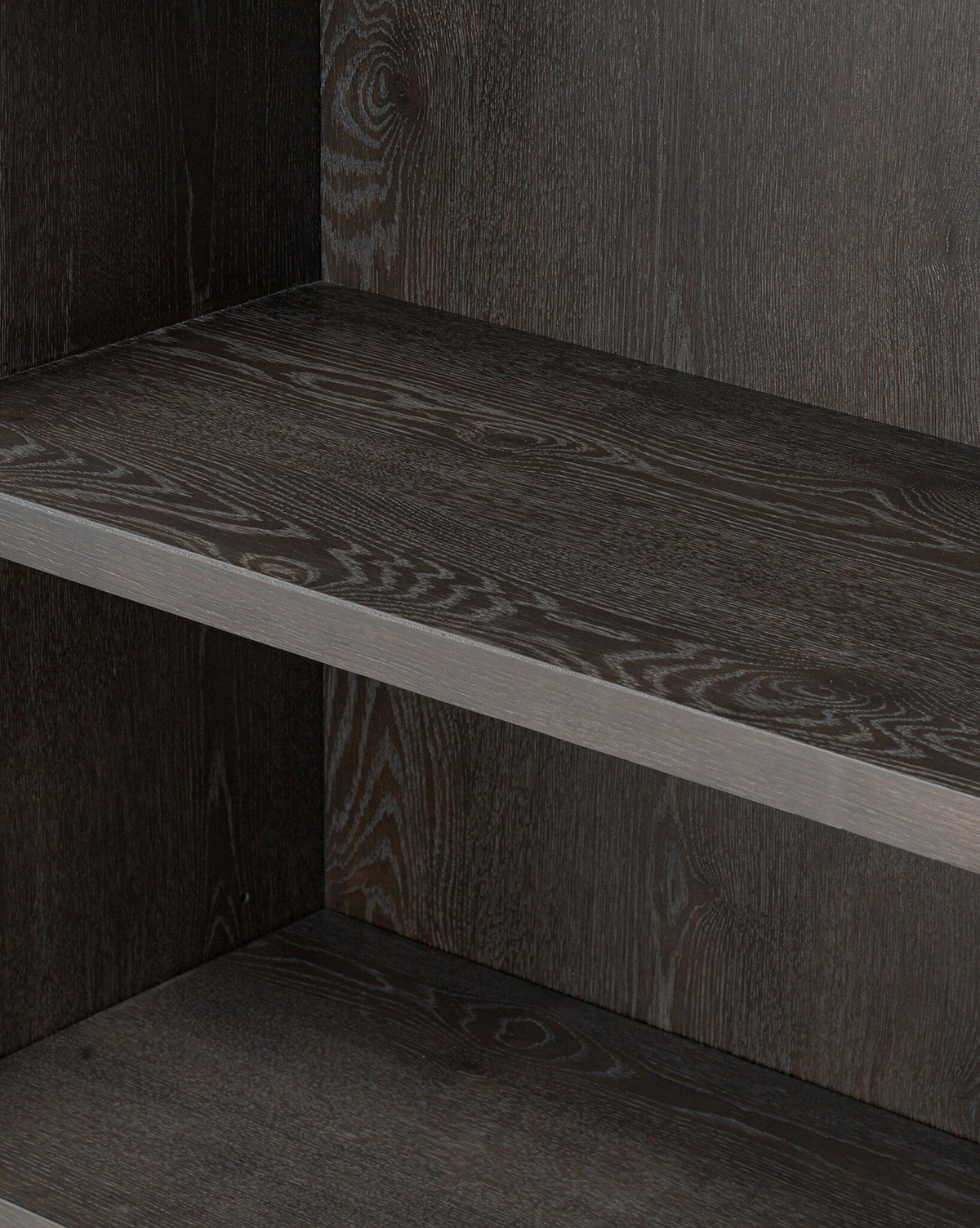 McGee & Co - Crestwell Worn Black Oak Cabinet