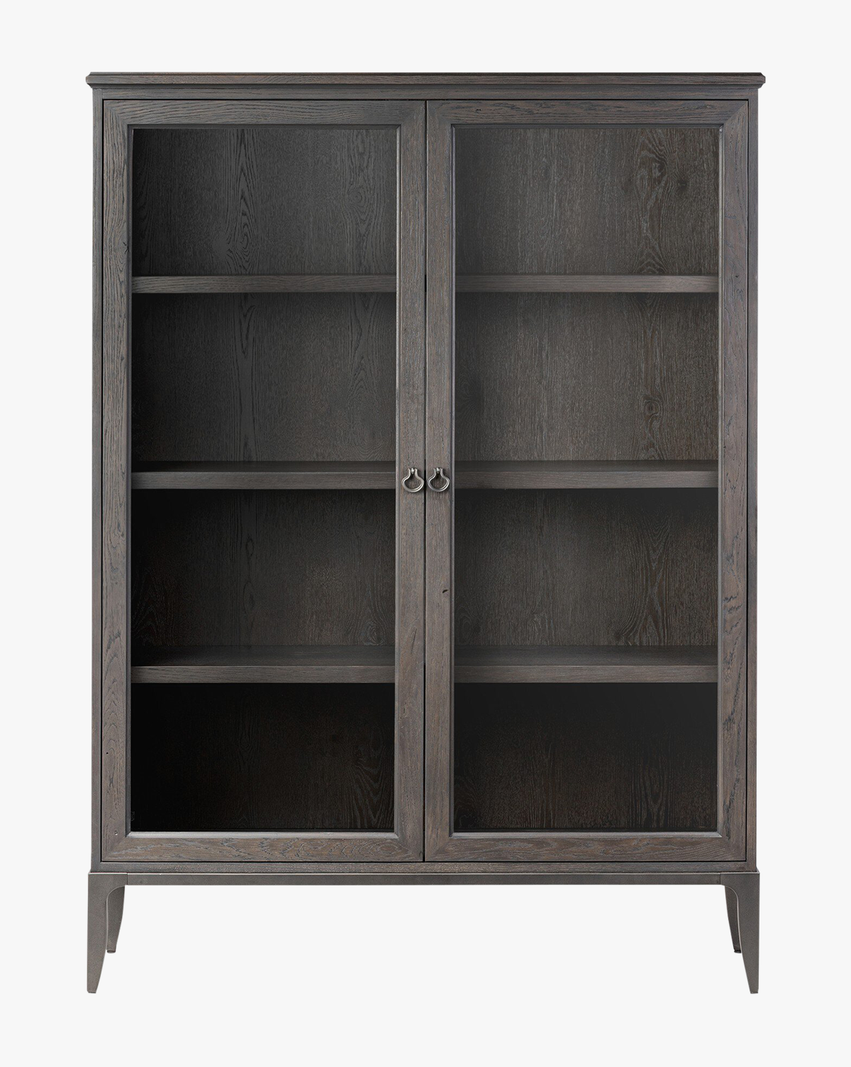 McGee & Co - Crestwell Worn Black Oak Cabinet
