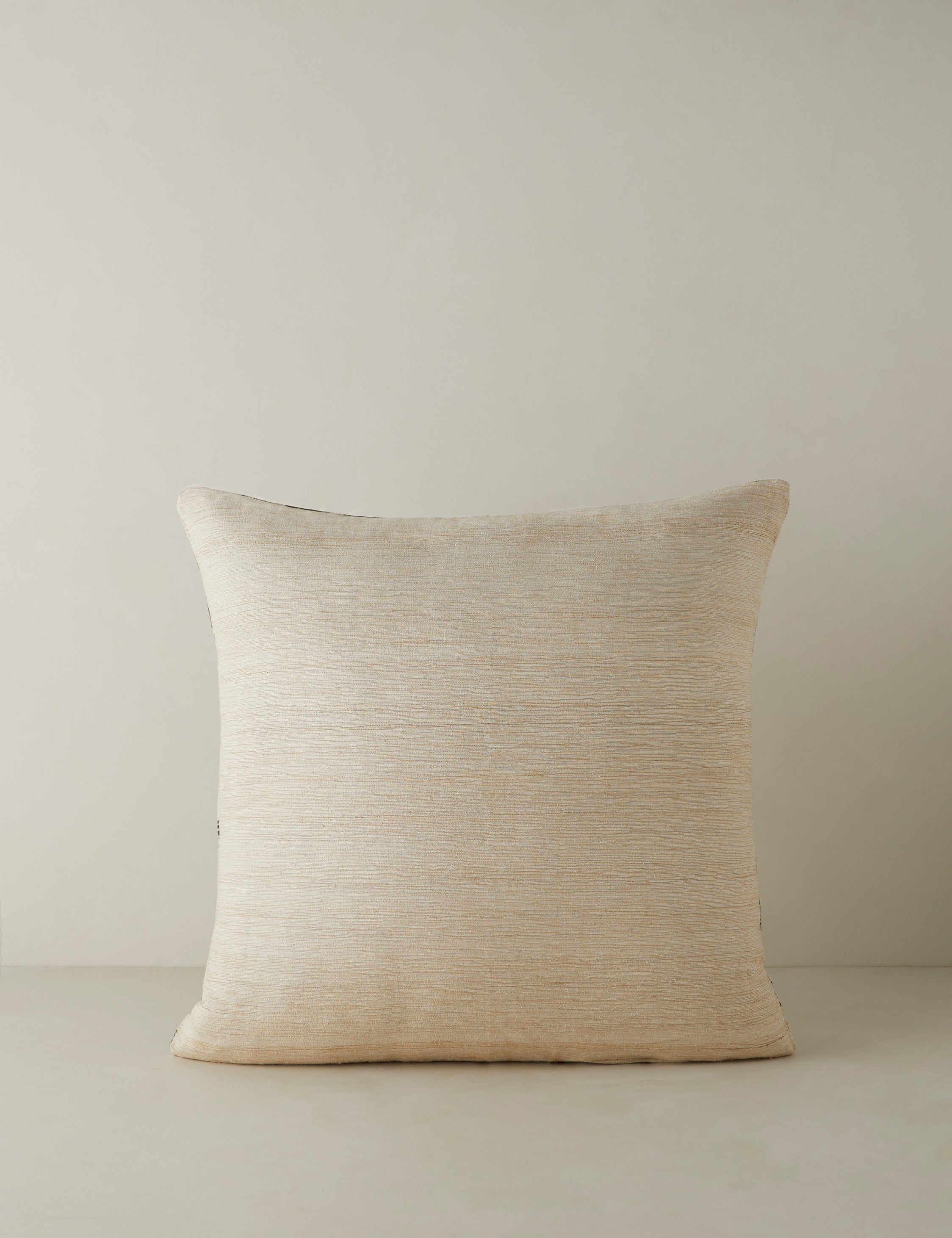Lulu and Georgia - Crossmarks Silk Pillow by Élan Byrd