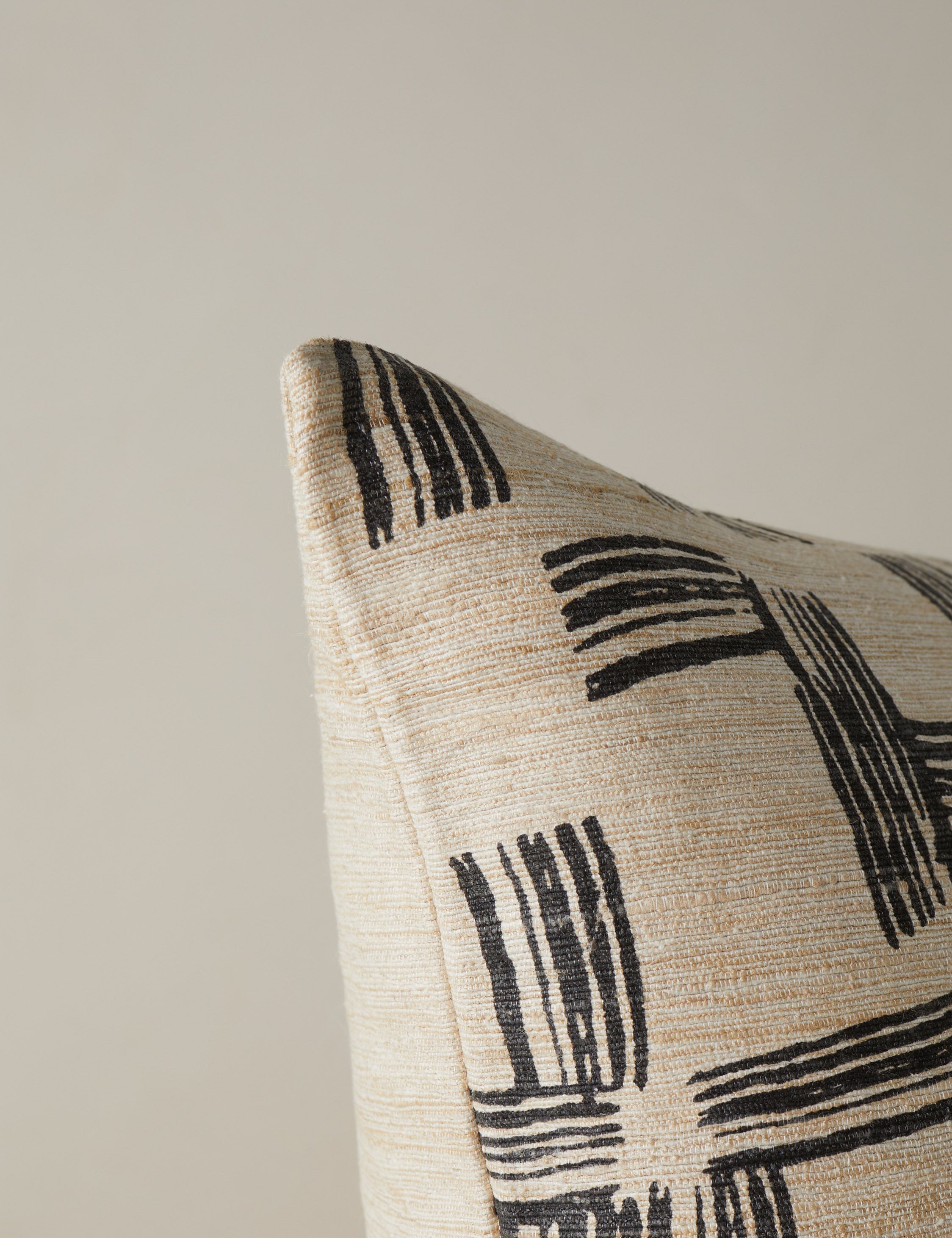 Lulu and Georgia - Crossmarks Silk Pillow by Élan Byrd