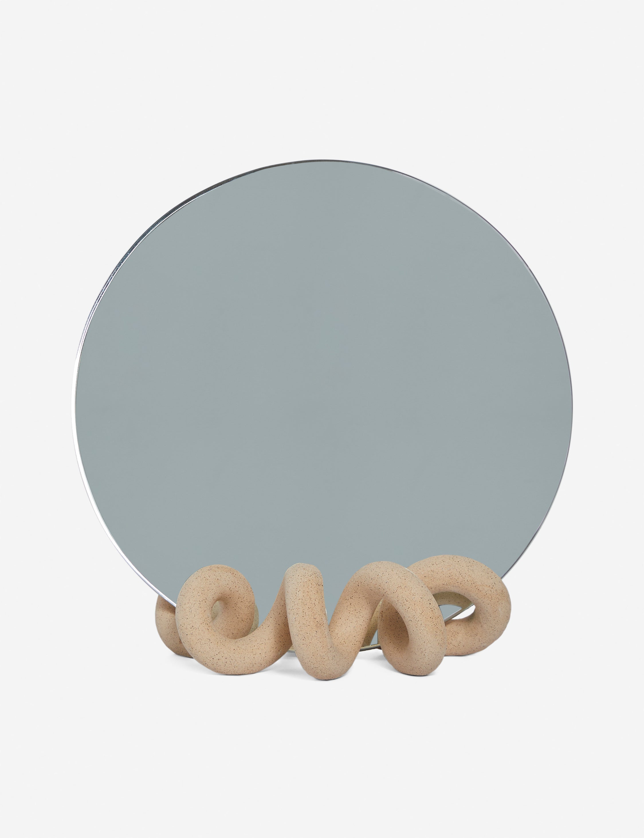 Lulu and Georgia - Curlee Table Mirror by SIN Ceramics