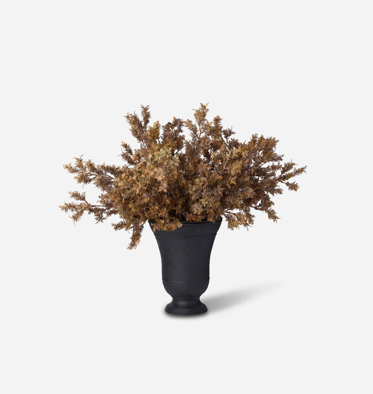 Amber Interiors - Faux Cypress Branch Bundle in Large Bergen Vase