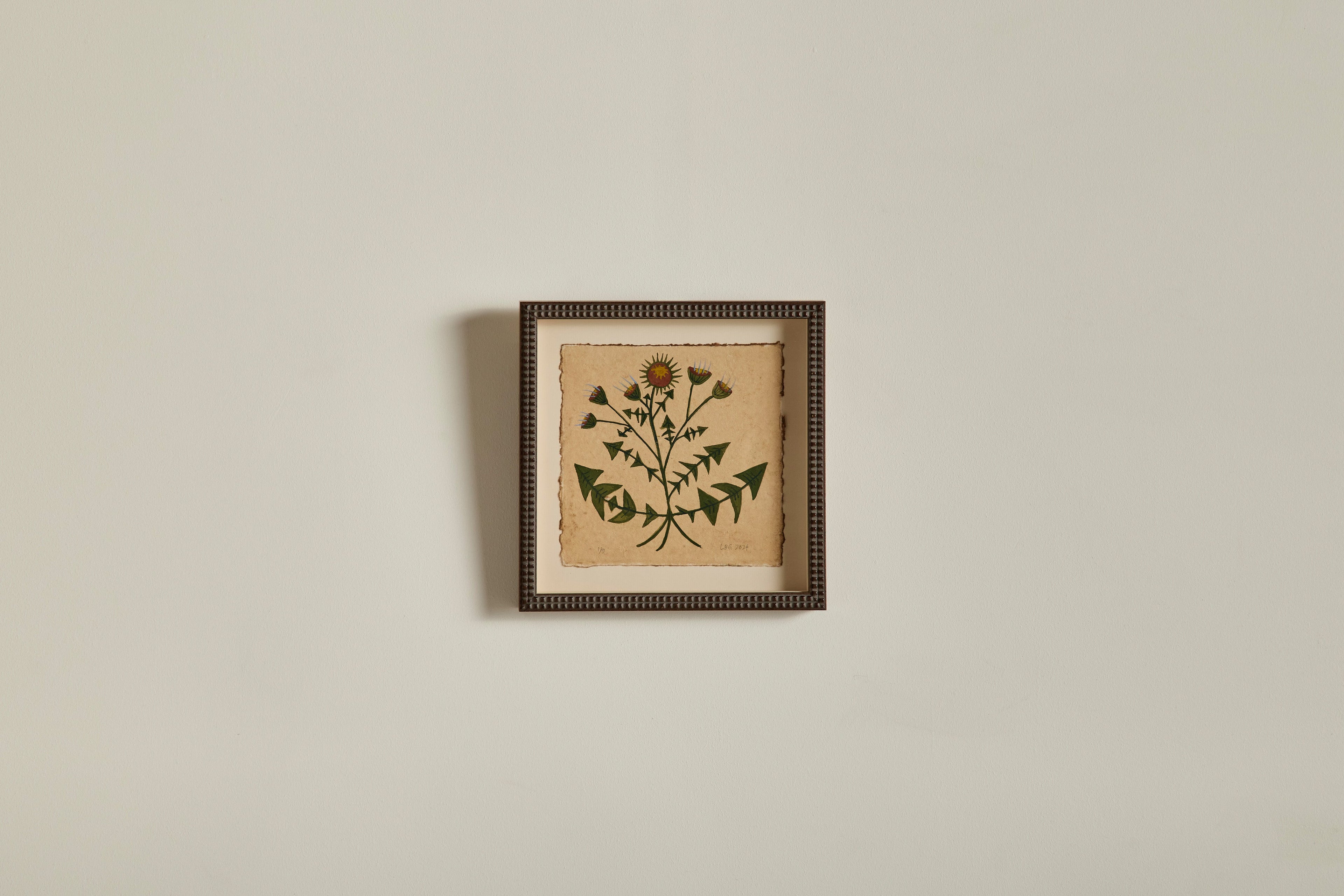 Nicky Kehoe - Botanical 4/9 (11x11)
