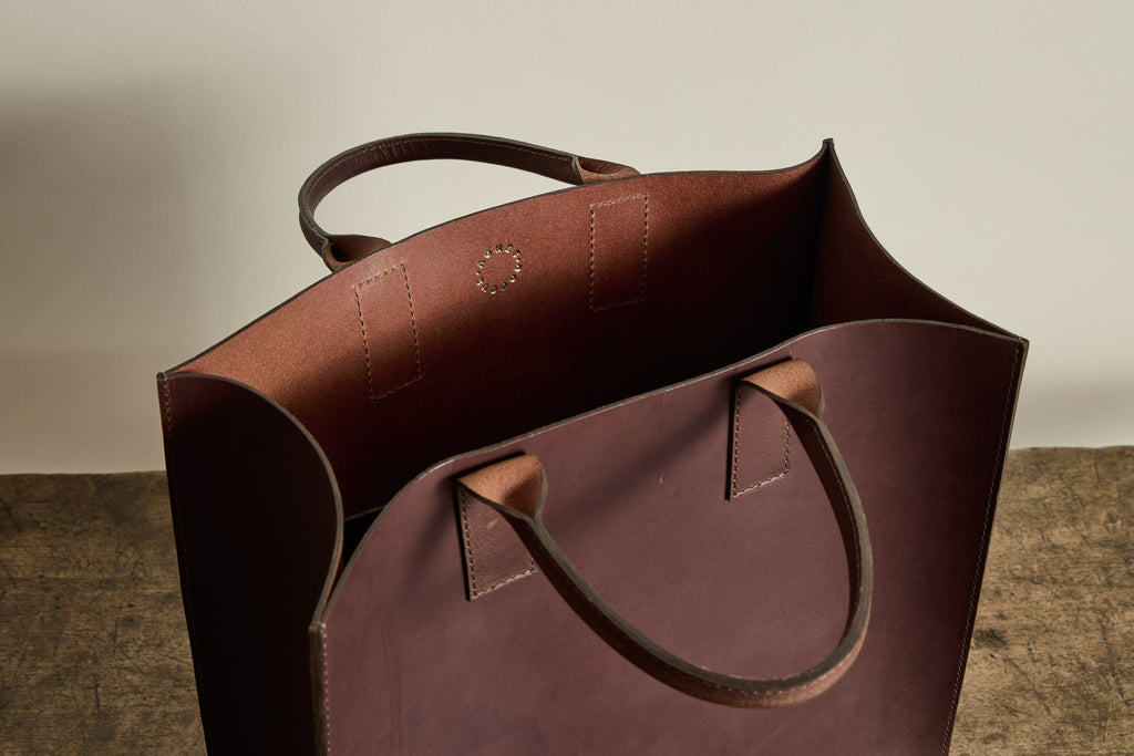 Nicky Kehoe - Men's Tote in Chocolate Buffalo