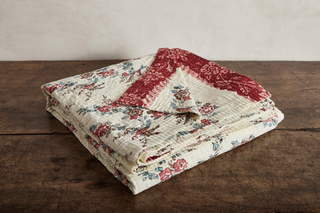 Nicky Kehoe - French Floral Bed Cover