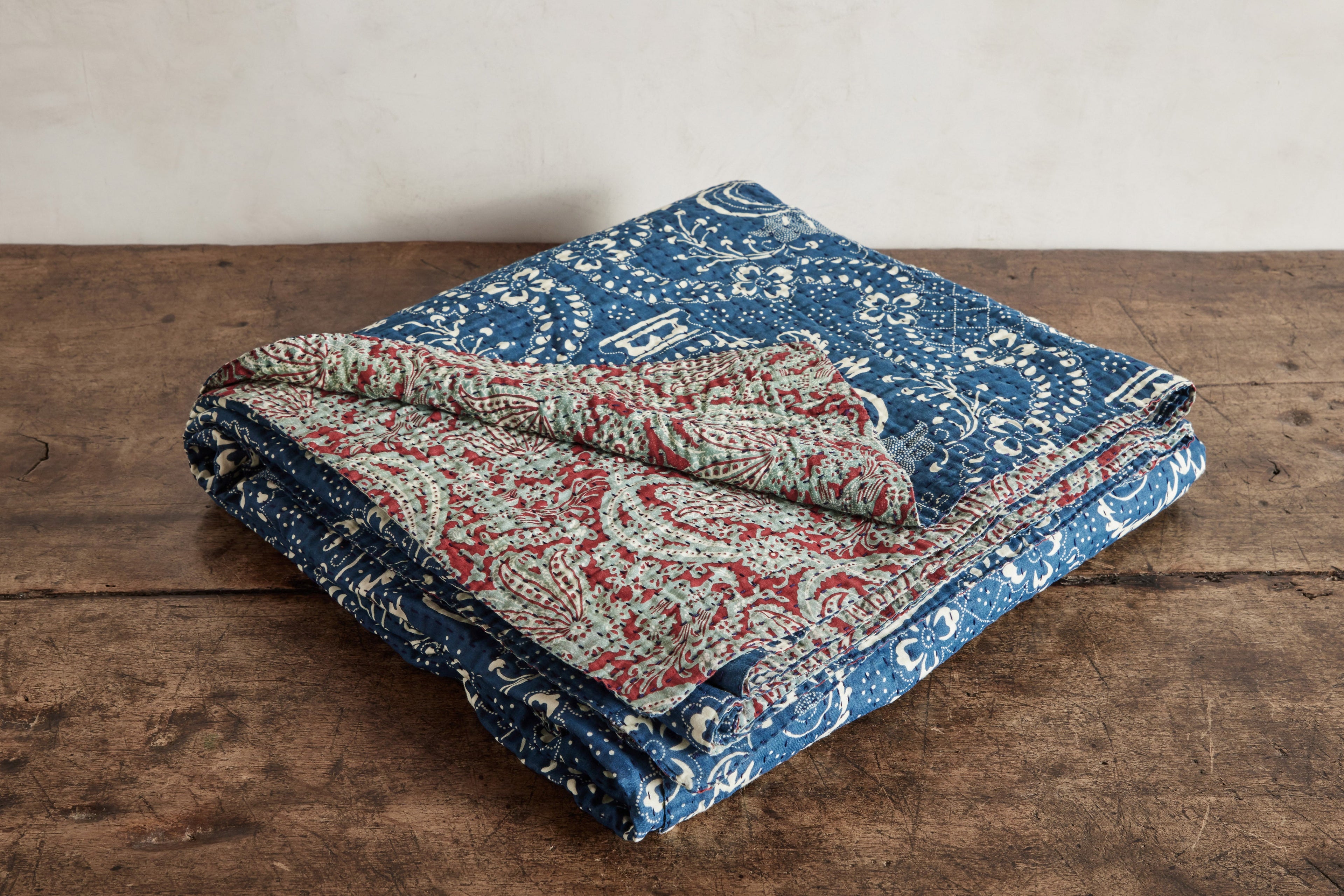 Nicky Kehoe - French Indigo Bed Cover