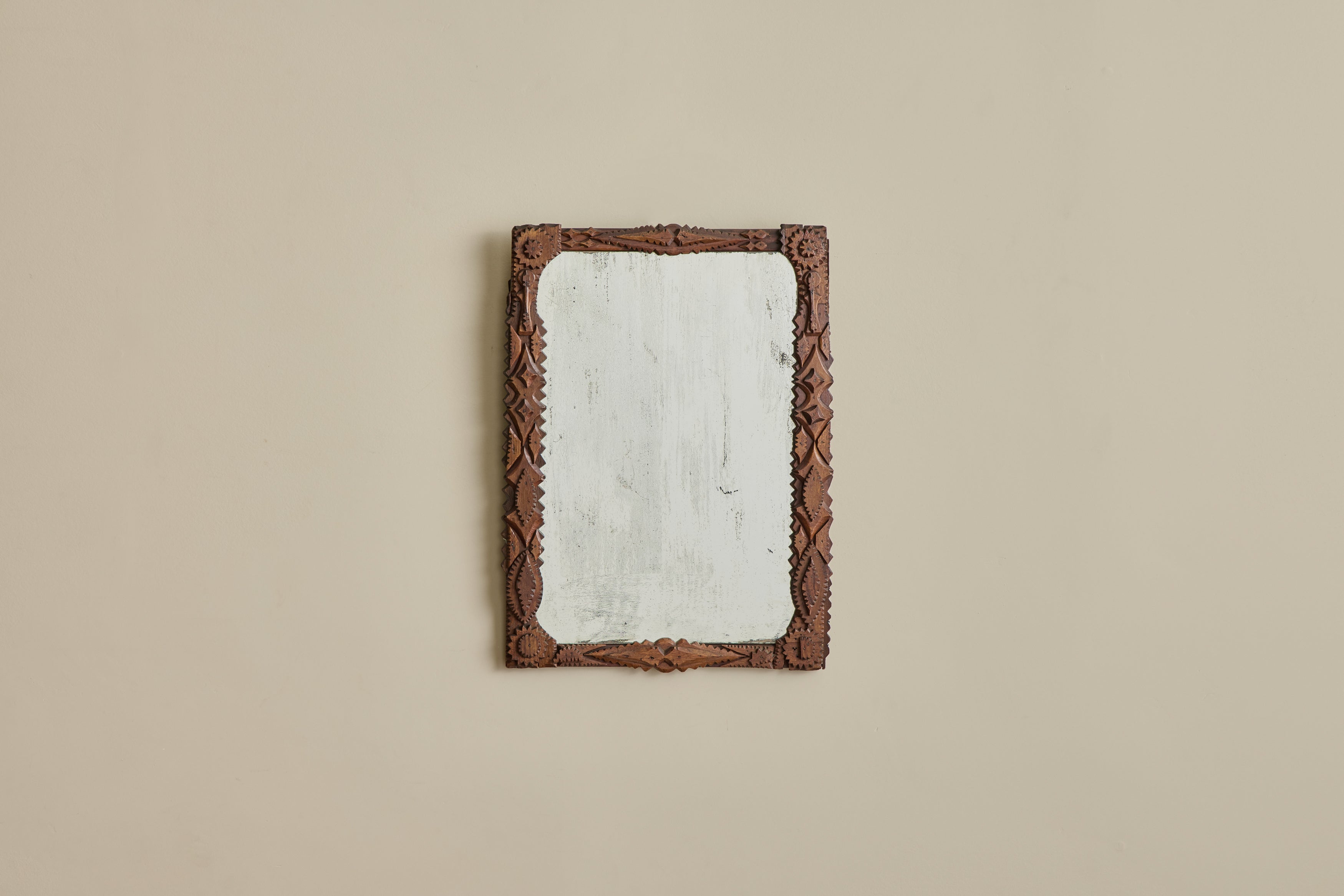 Nicky Kehoe - VTG TRAMP ART MIRROR