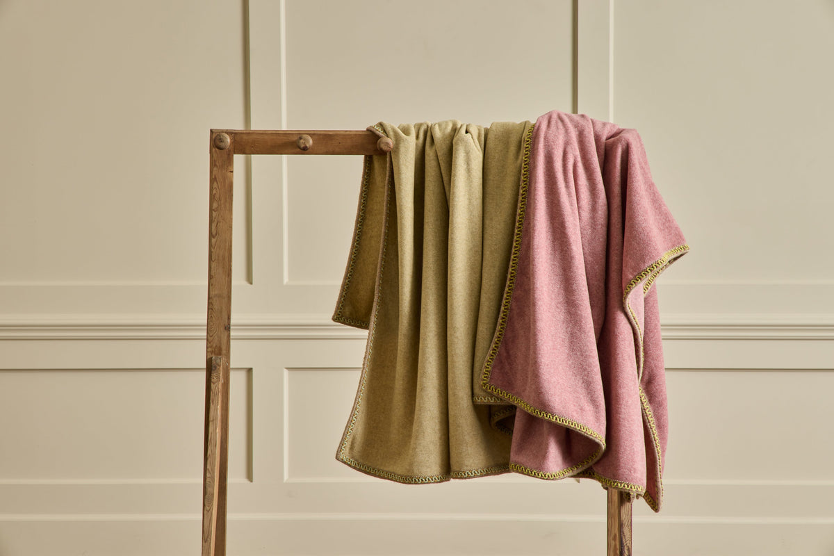 Nicky Kehoe - Italian Bamboo Throw in Saffron