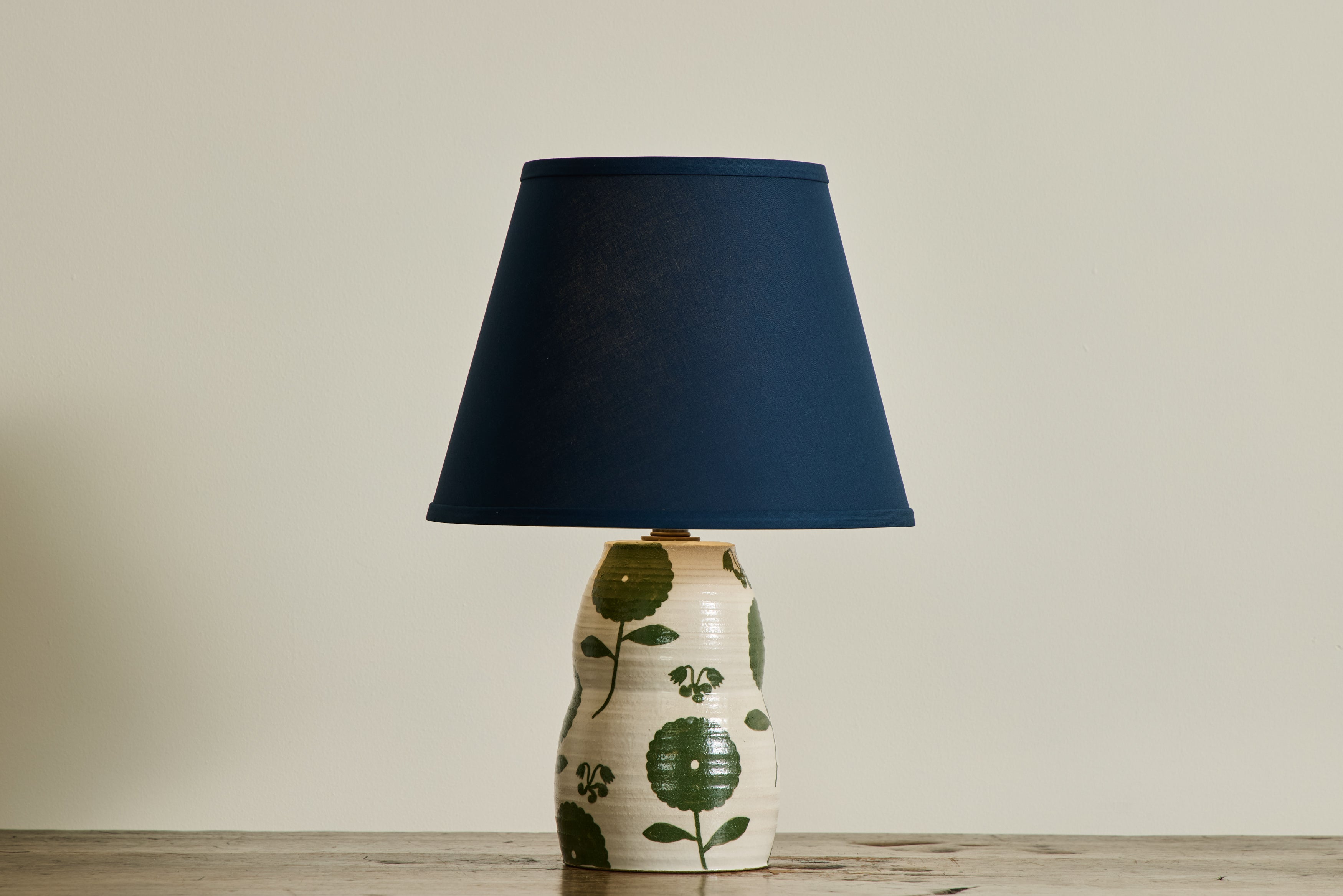 Nicky Kehoe - Green Floral Table Lamp