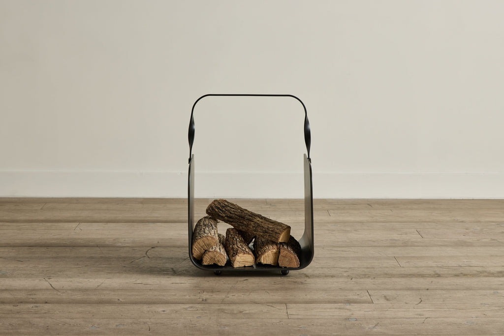 Nicky Kehoe - Blackened Steel Firewood Holder