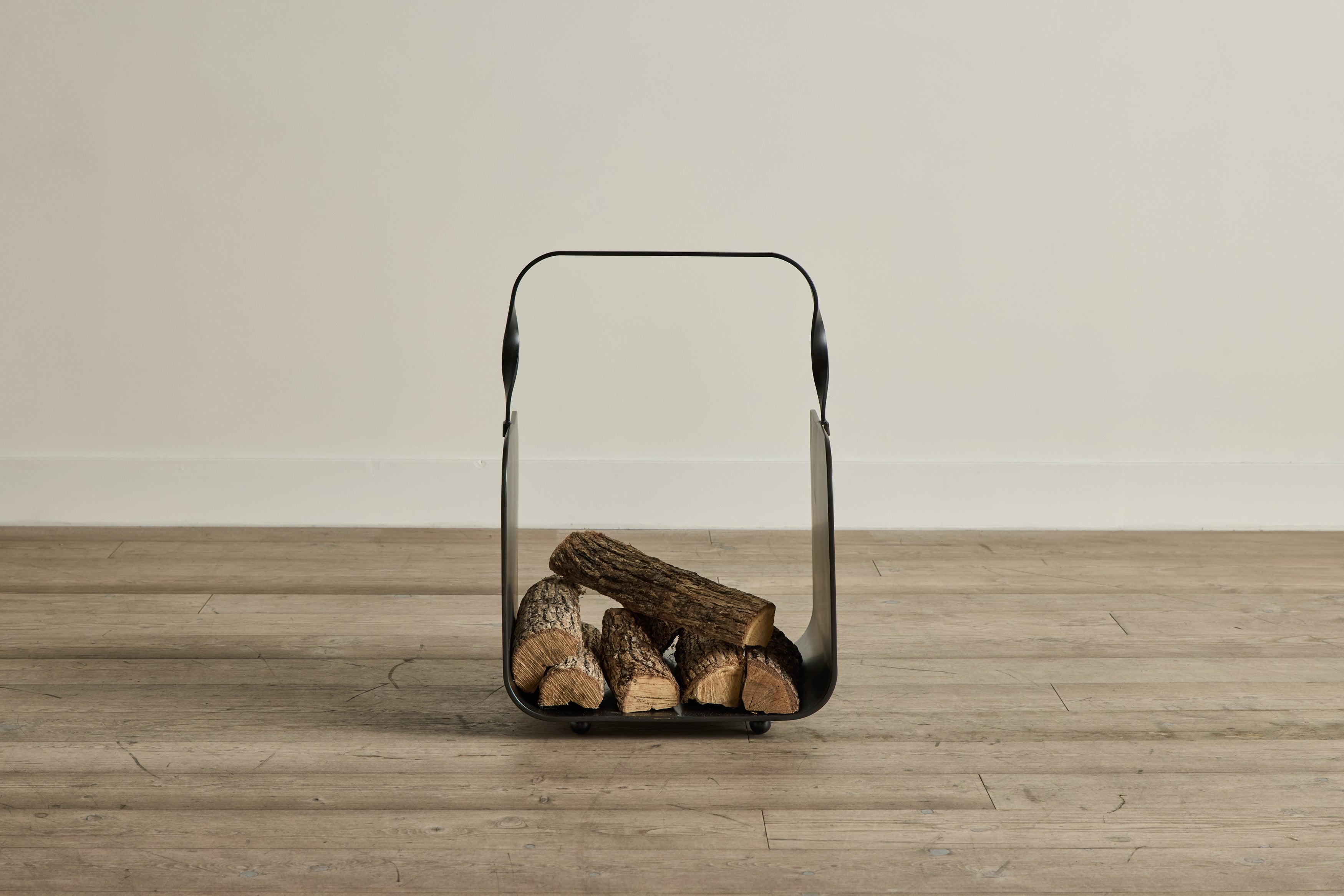 Nicky Kehoe - Blackened Steel Firewood Holder