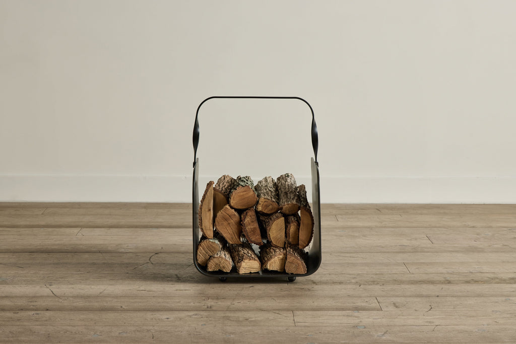 Nicky Kehoe - Blackened Steel Firewood Holder