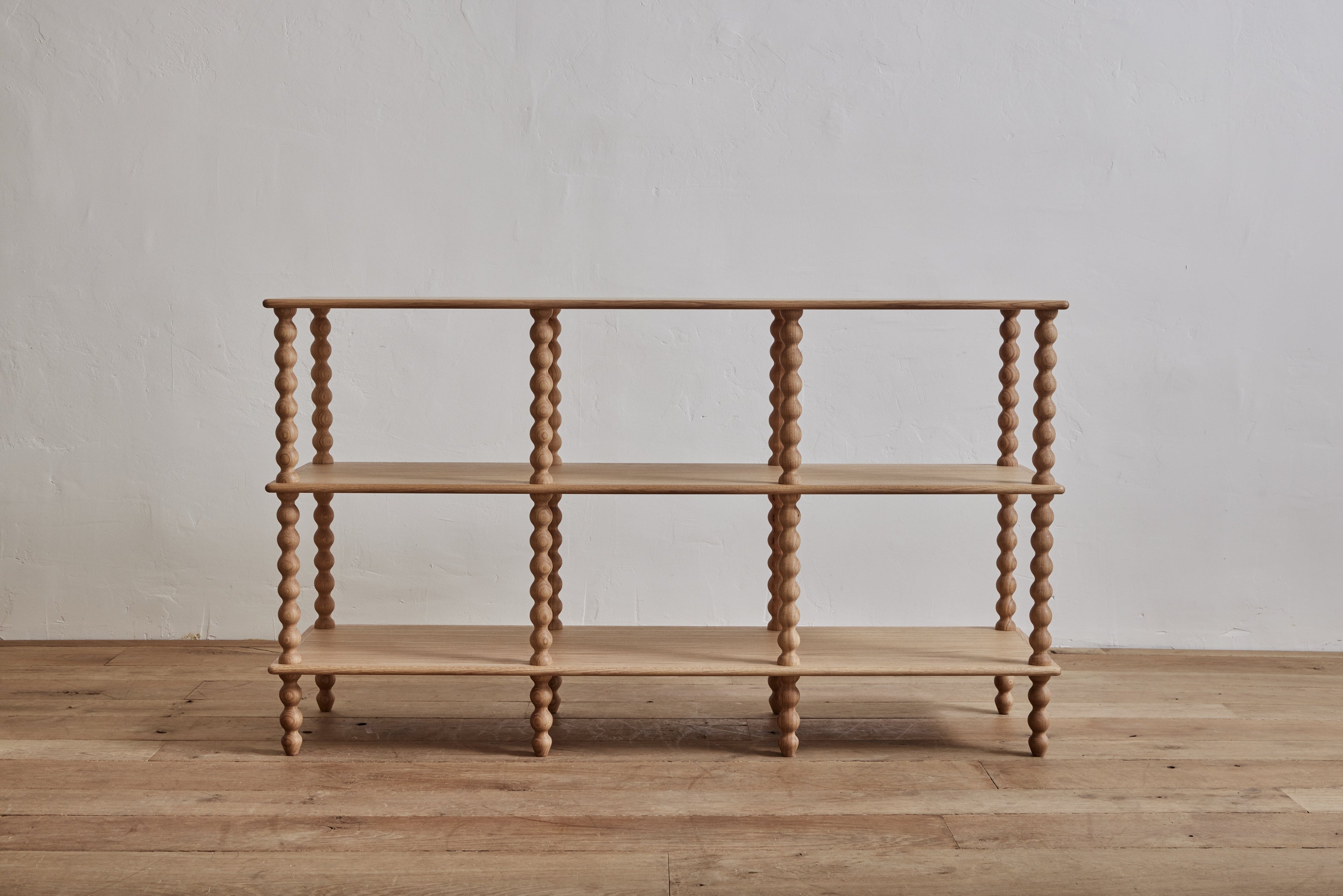 Nicky Kehoe - Bobbin 3 - Tier Console in Natural Oak