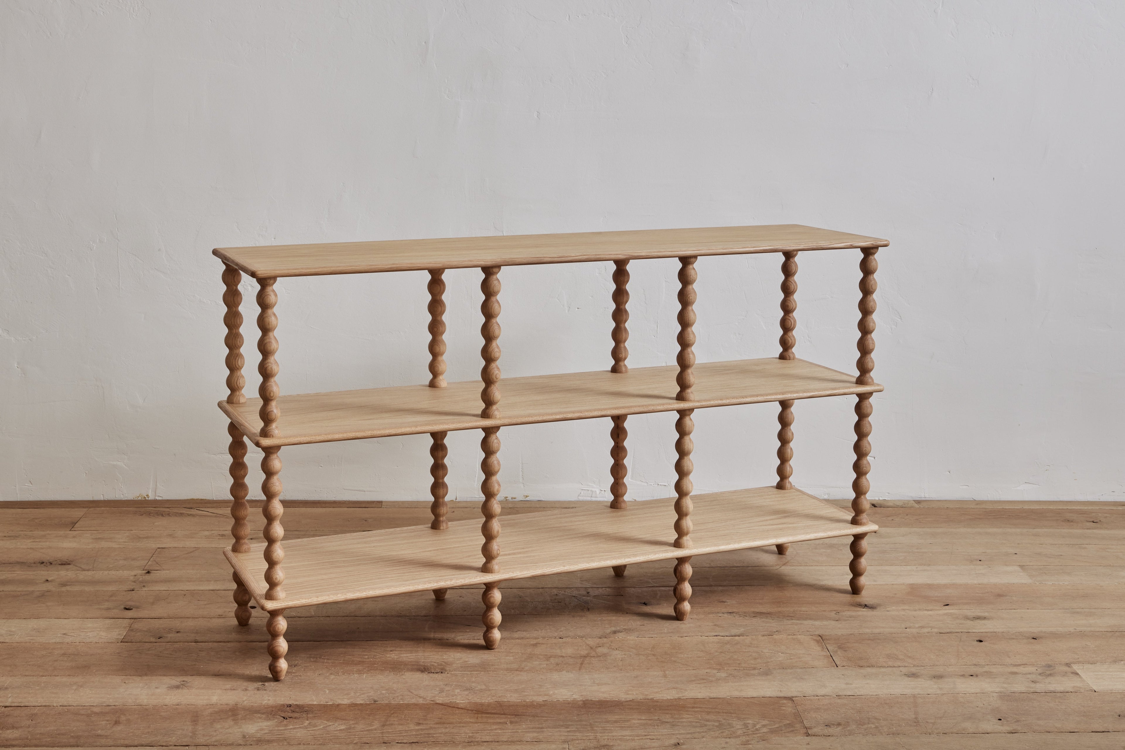 Nicky Kehoe - Bobbin 3 - Tier Console in Natural Oak